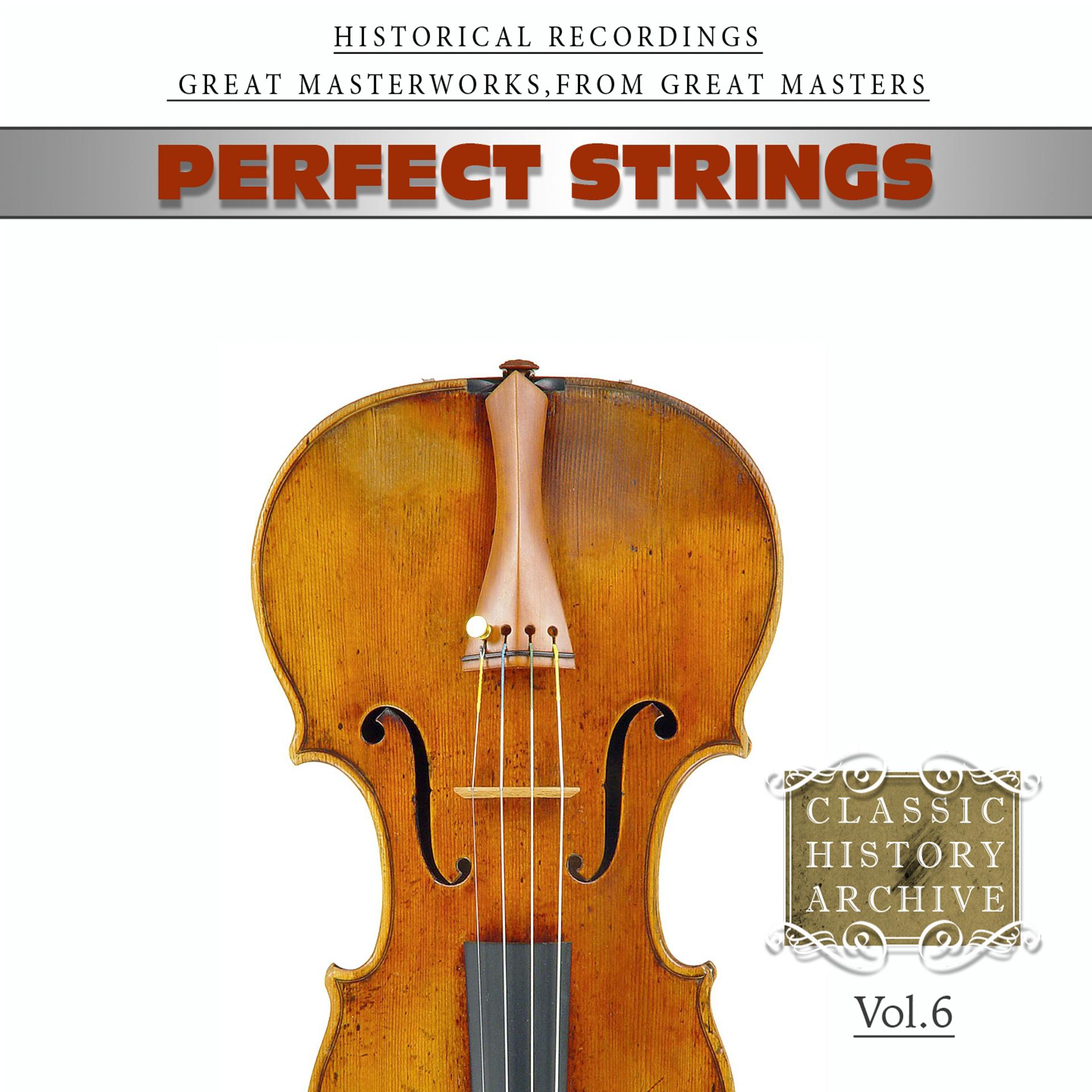 Постер альбома Perfect Strings, Vol. 6 (Ludwig Van Beethoven)