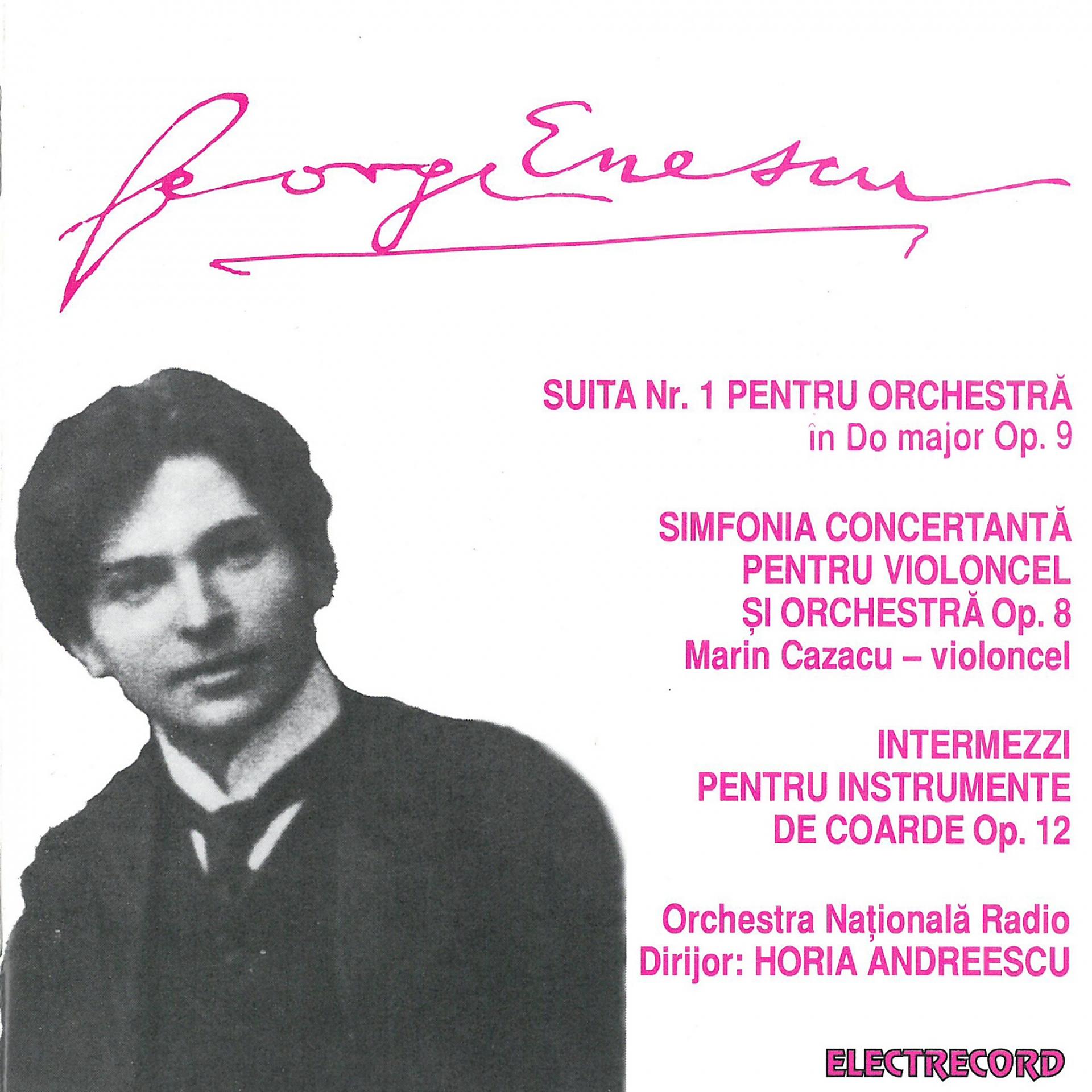 Постер альбома George Enescu, Vol. 4