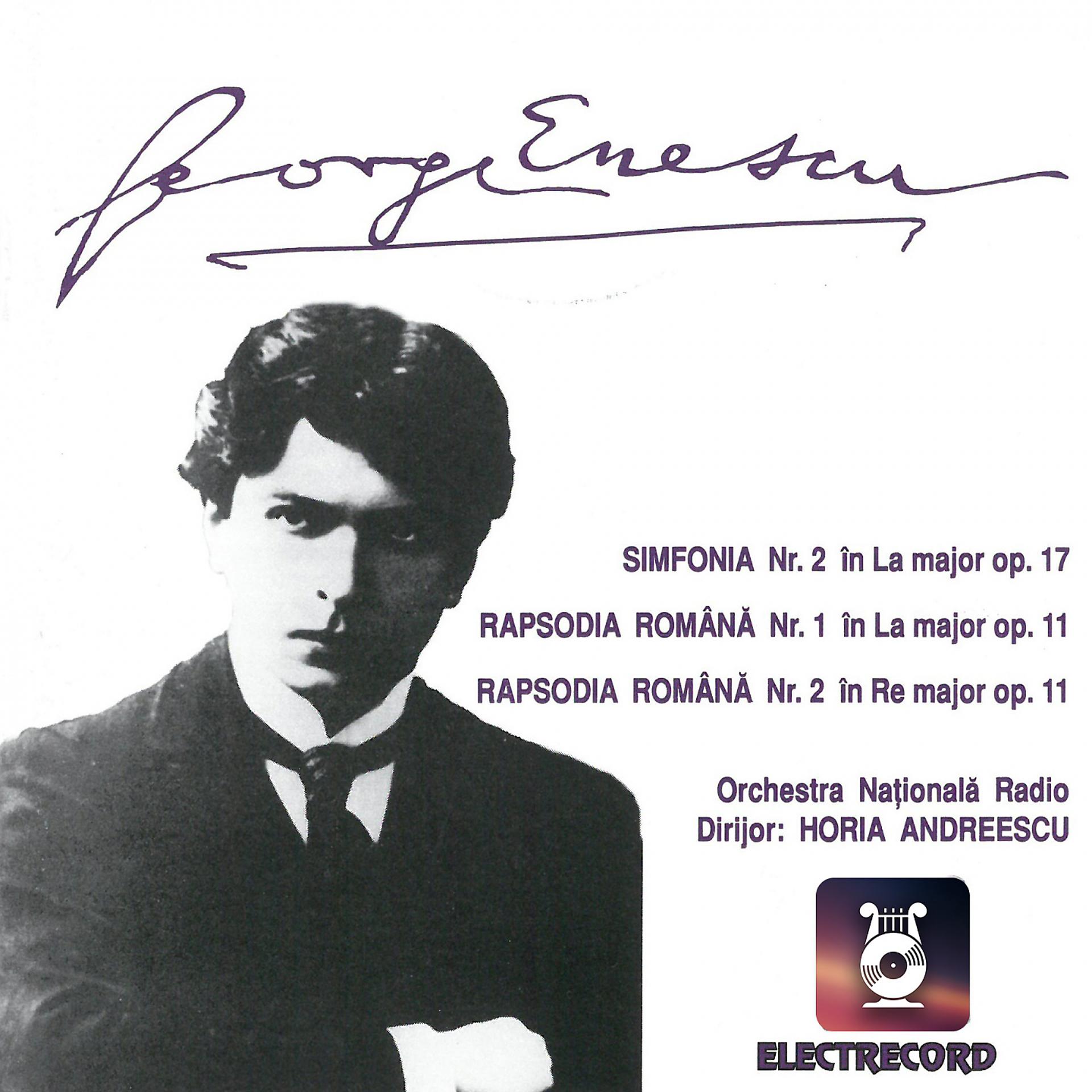 Постер альбома George Enescu, Vol. 2