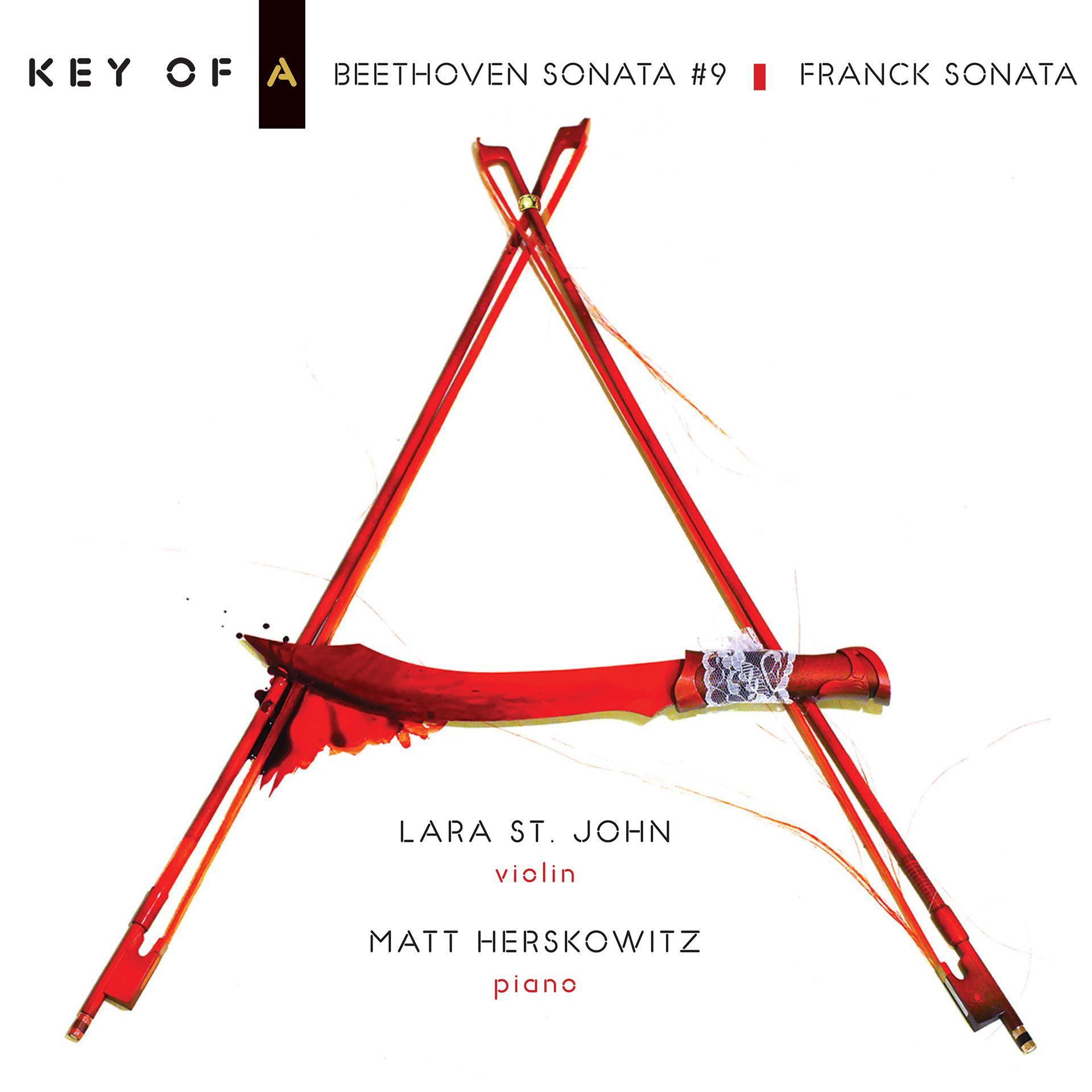 Постер альбома Key of A: Beethoven Sonata No. 9 - Franck Sonata