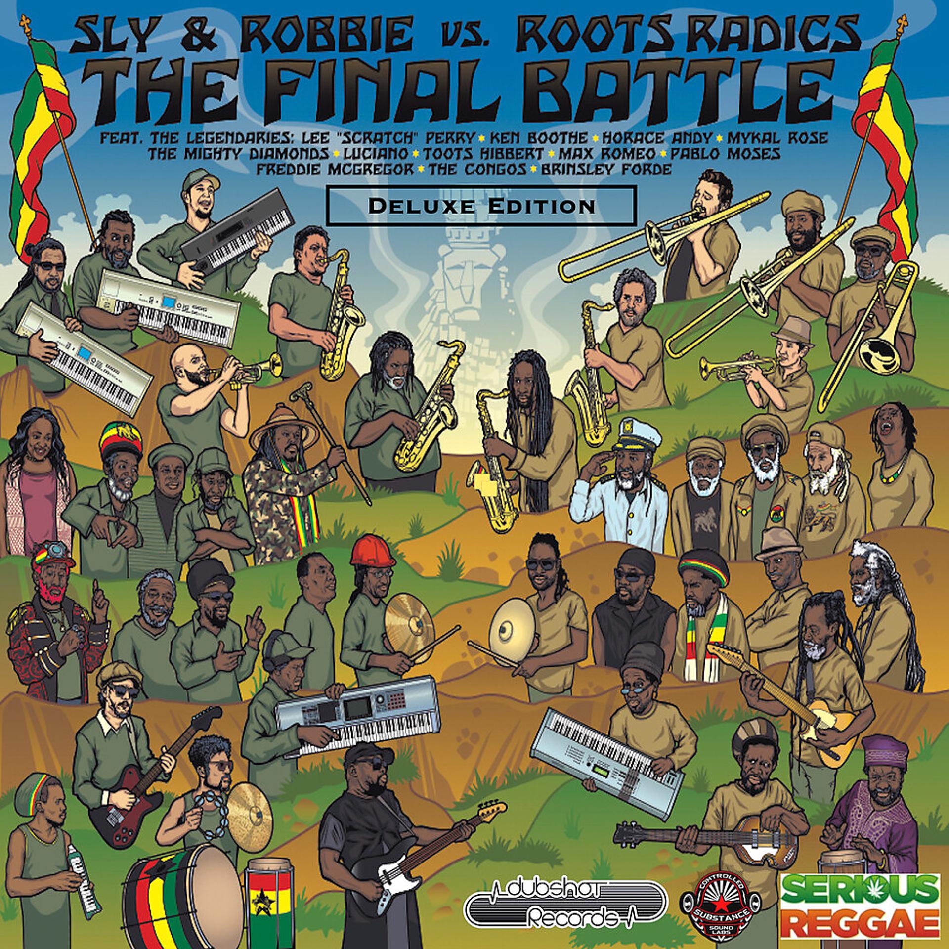 Постер альбома The Final Battle: Sly & Robbie vs Roots Radics