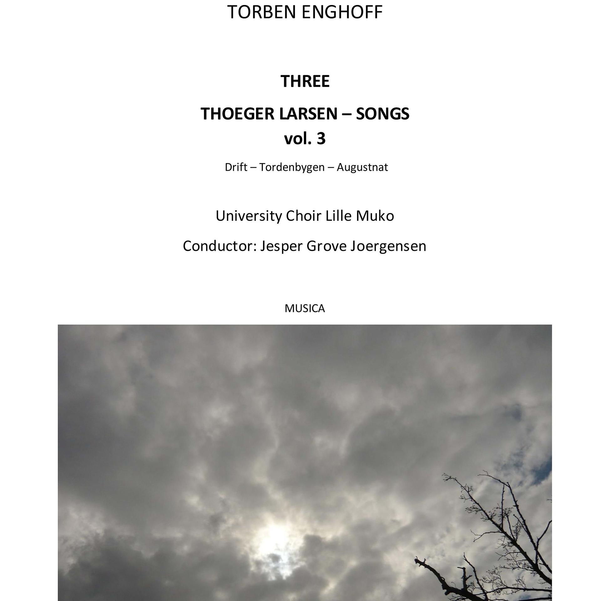 Постер альбома Three Thoeger Larsen-Songs, Vol. 3