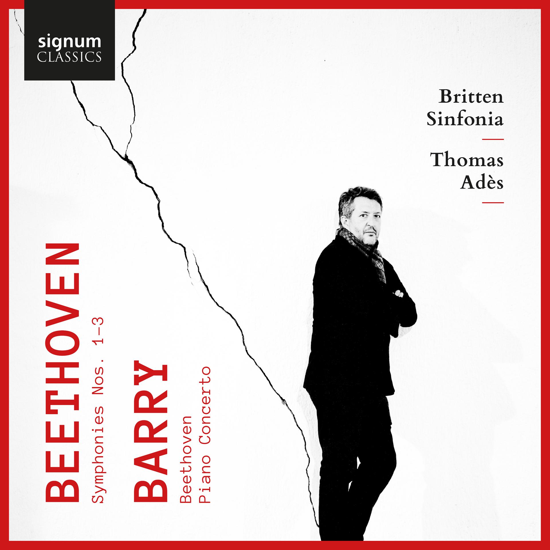 Постер альбома Beethoven: Symphonies 1, 2 & 3 - Barry: Beethoven & Piano Concerto