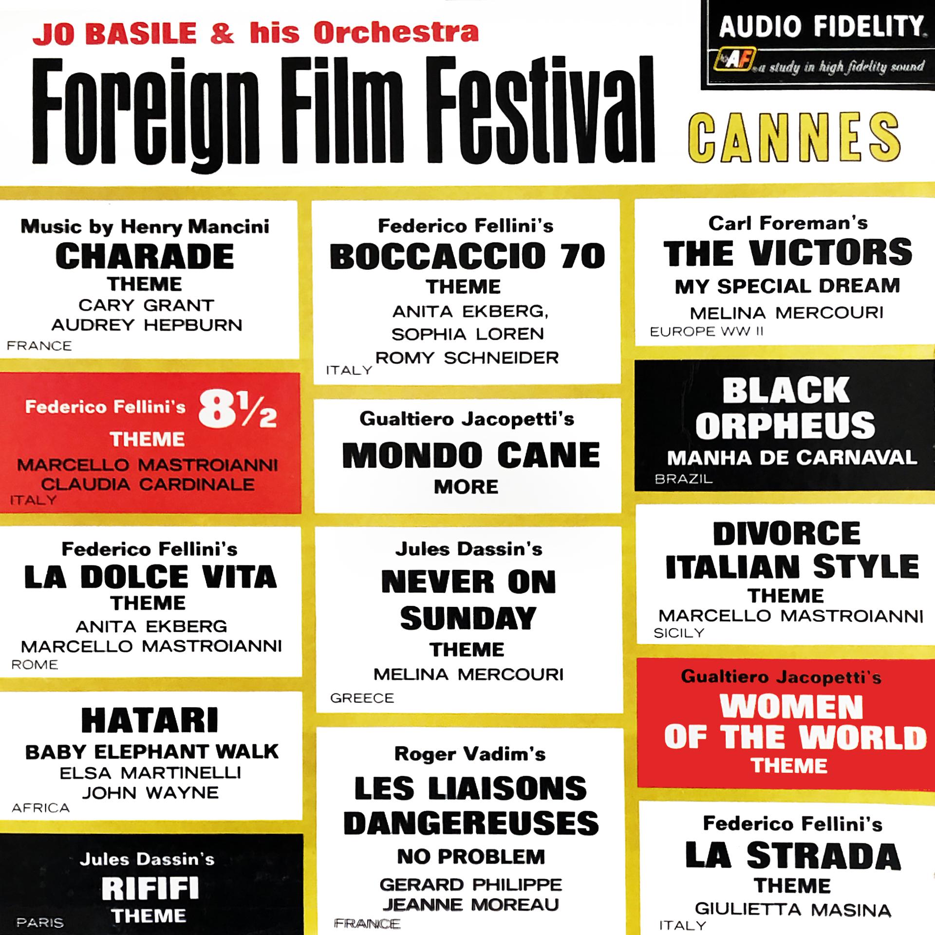 Постер альбома Foreign Film Festival Cannes