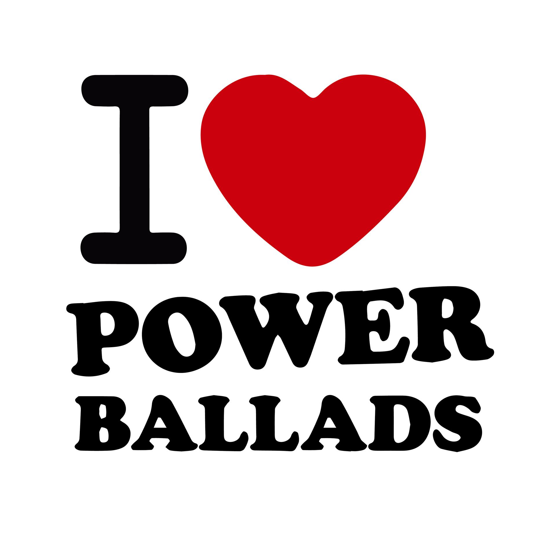 Постер альбома I Love Power Ballads
