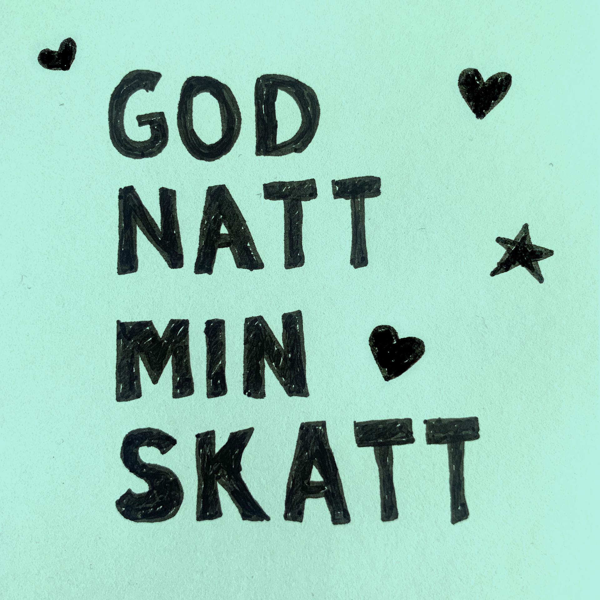 Постер альбома Godnatt min skatt