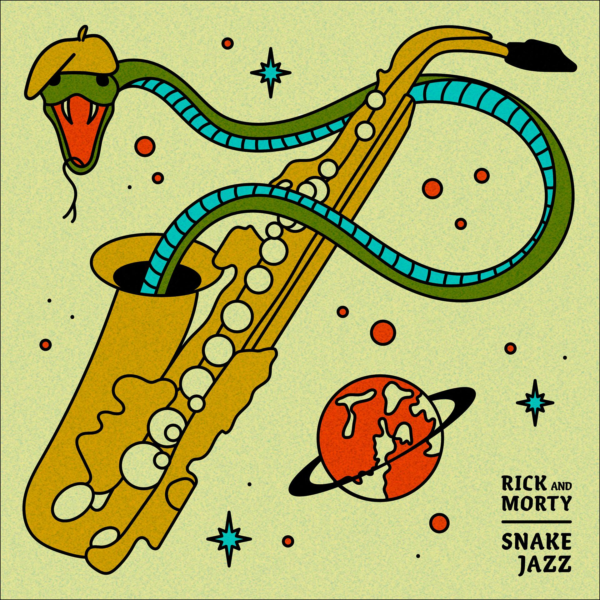 Постер альбома Snake Jazz (feat. Ryan Elder) [From Rick and Morty: Season 4]