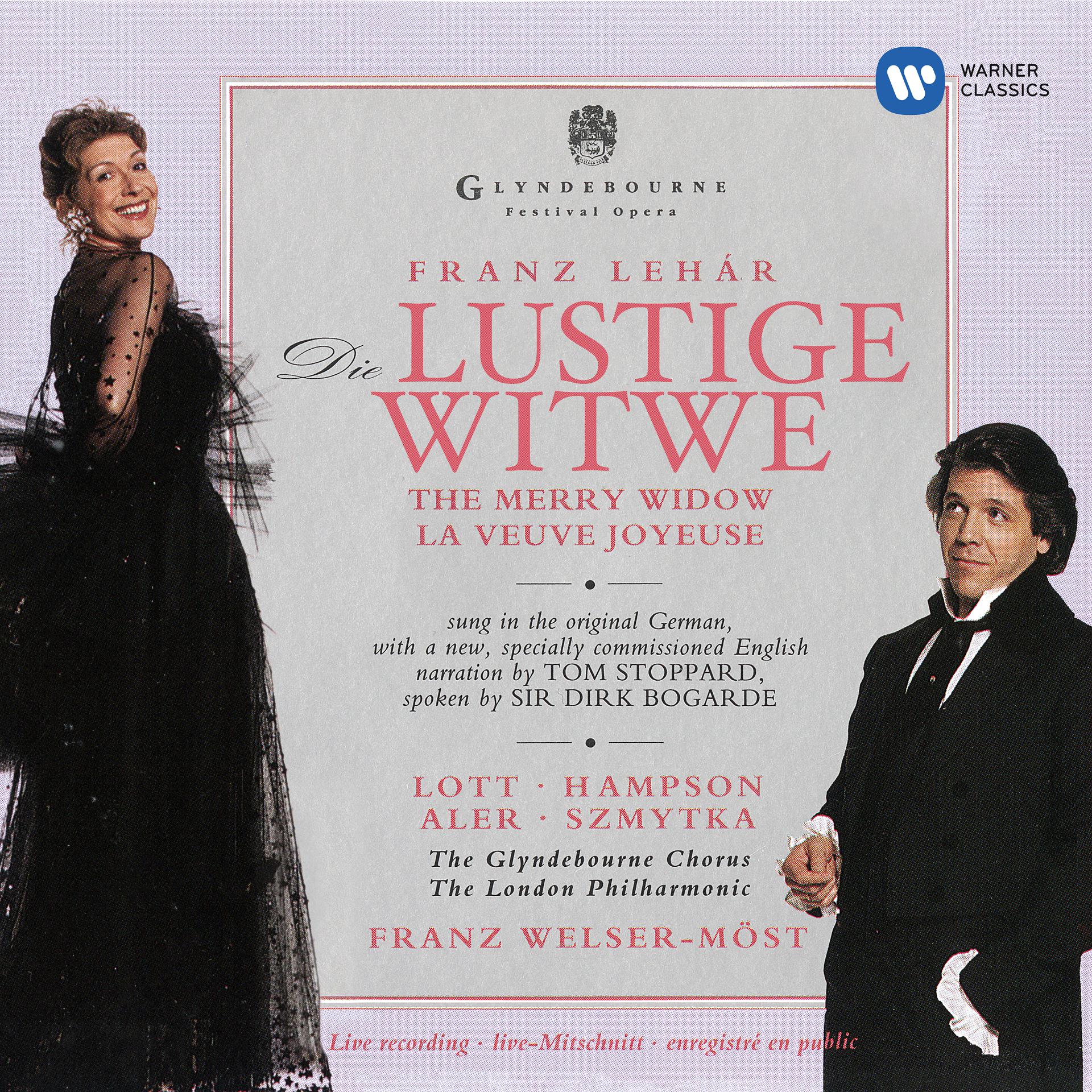 Постер альбома Lehár: Die lustige Witwe (Live at Royal Festival Hall, 1993)
