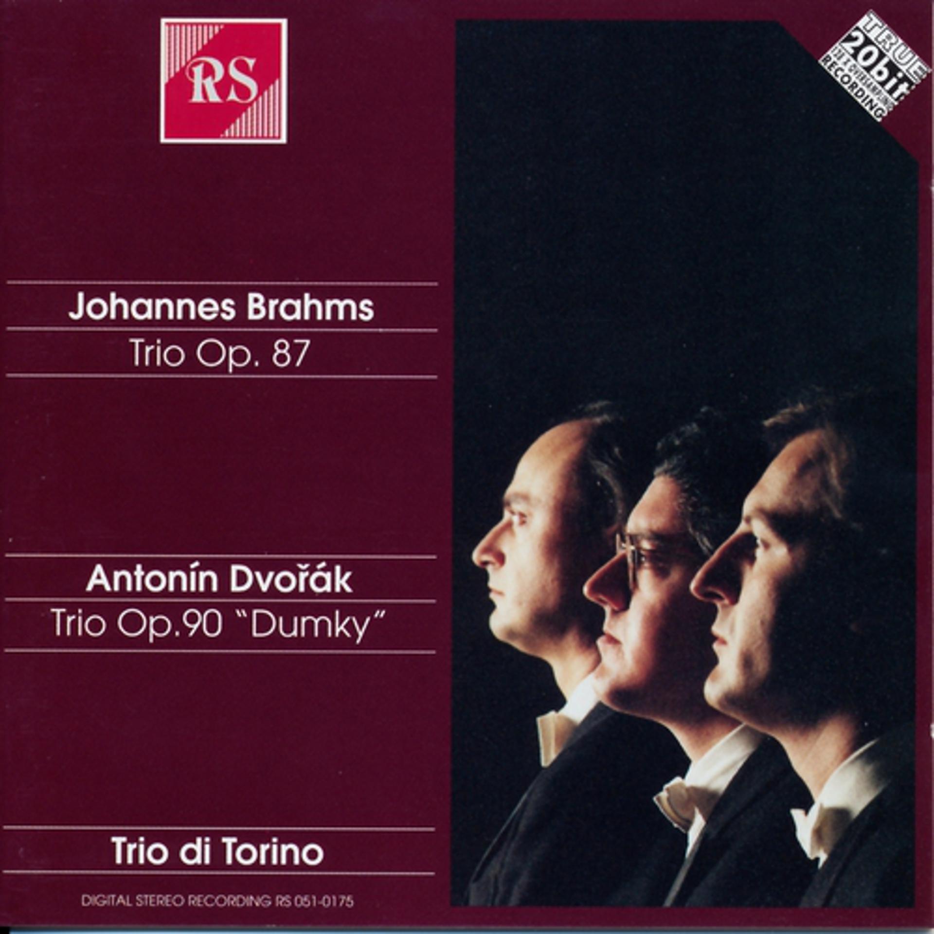 Постер альбома Johannes Brahms : Piano Trios, Op. 87 - Antonin Dvorak : Piano Trios, Op. 90