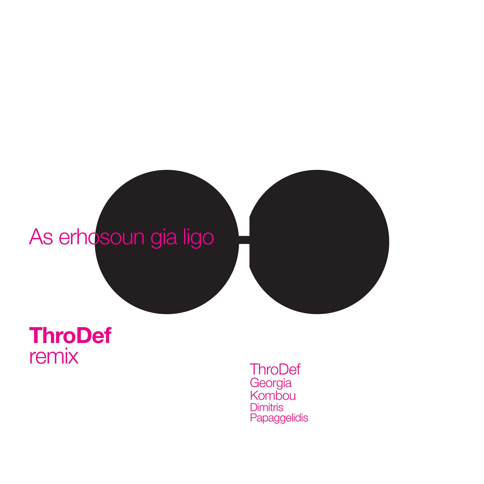 Постер альбома As Erhosoun Gia Ligo (ThroDef Remix)