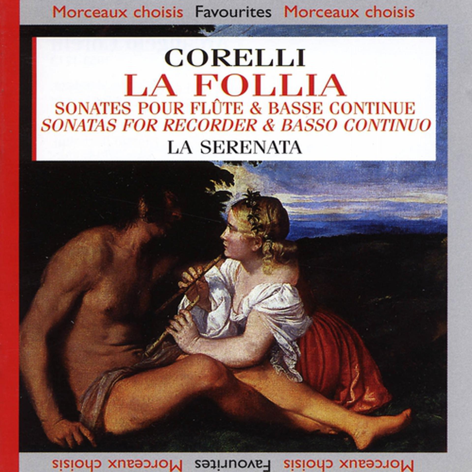 Постер альбома Corelli : La Follia - Sonates pour flûtes à bec & basse continue