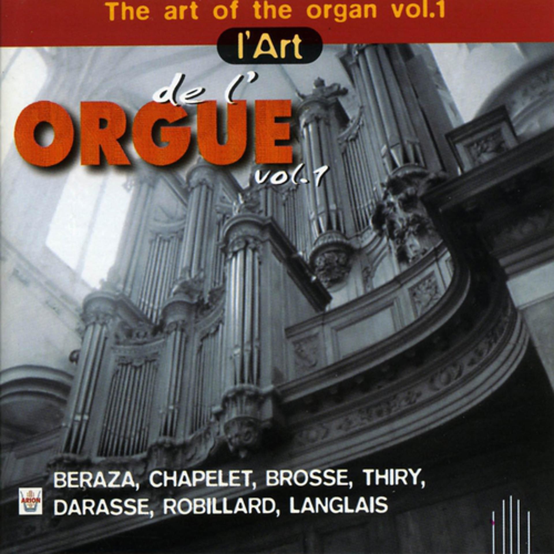 Постер альбома L'art de l'orgue, vol.1