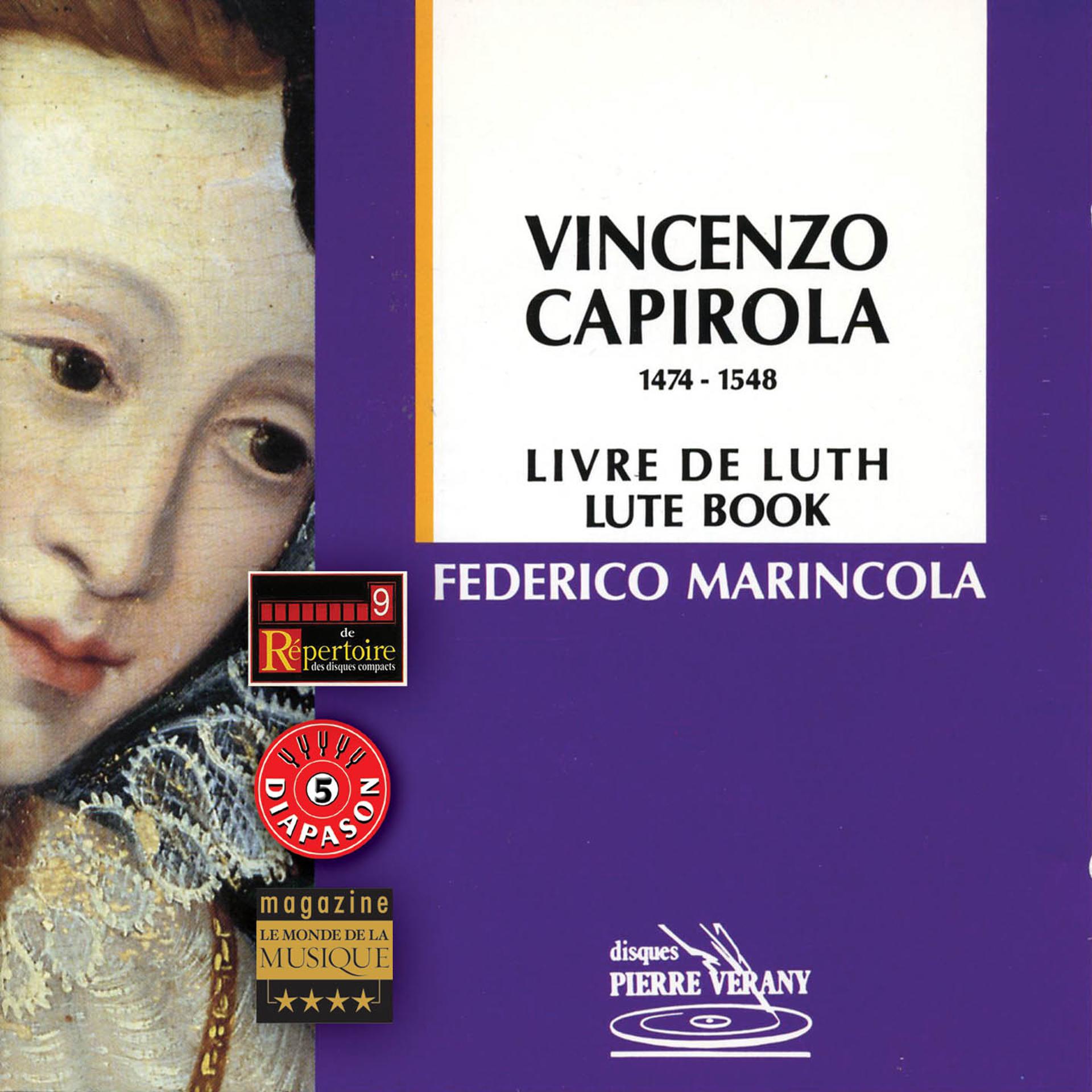 Постер альбома Capirola : Pièces de luth
