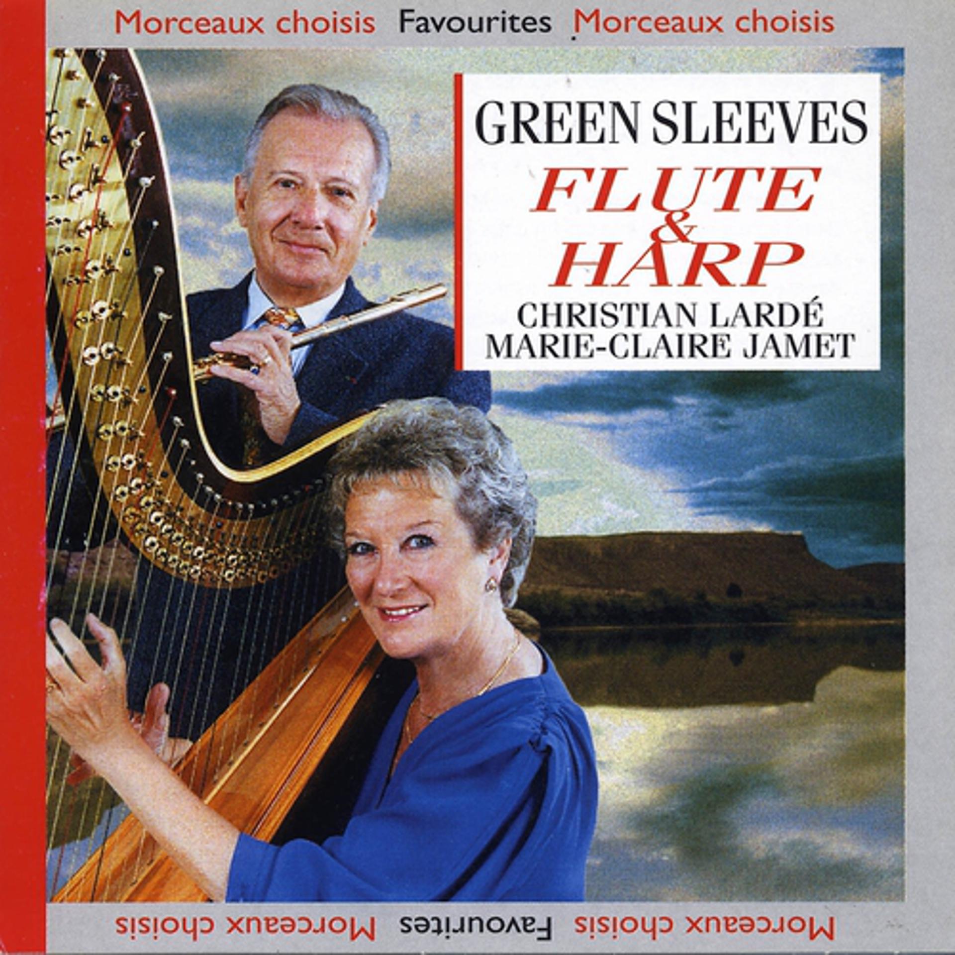 Постер альбома Green Sleeves : Flûte & Harpe