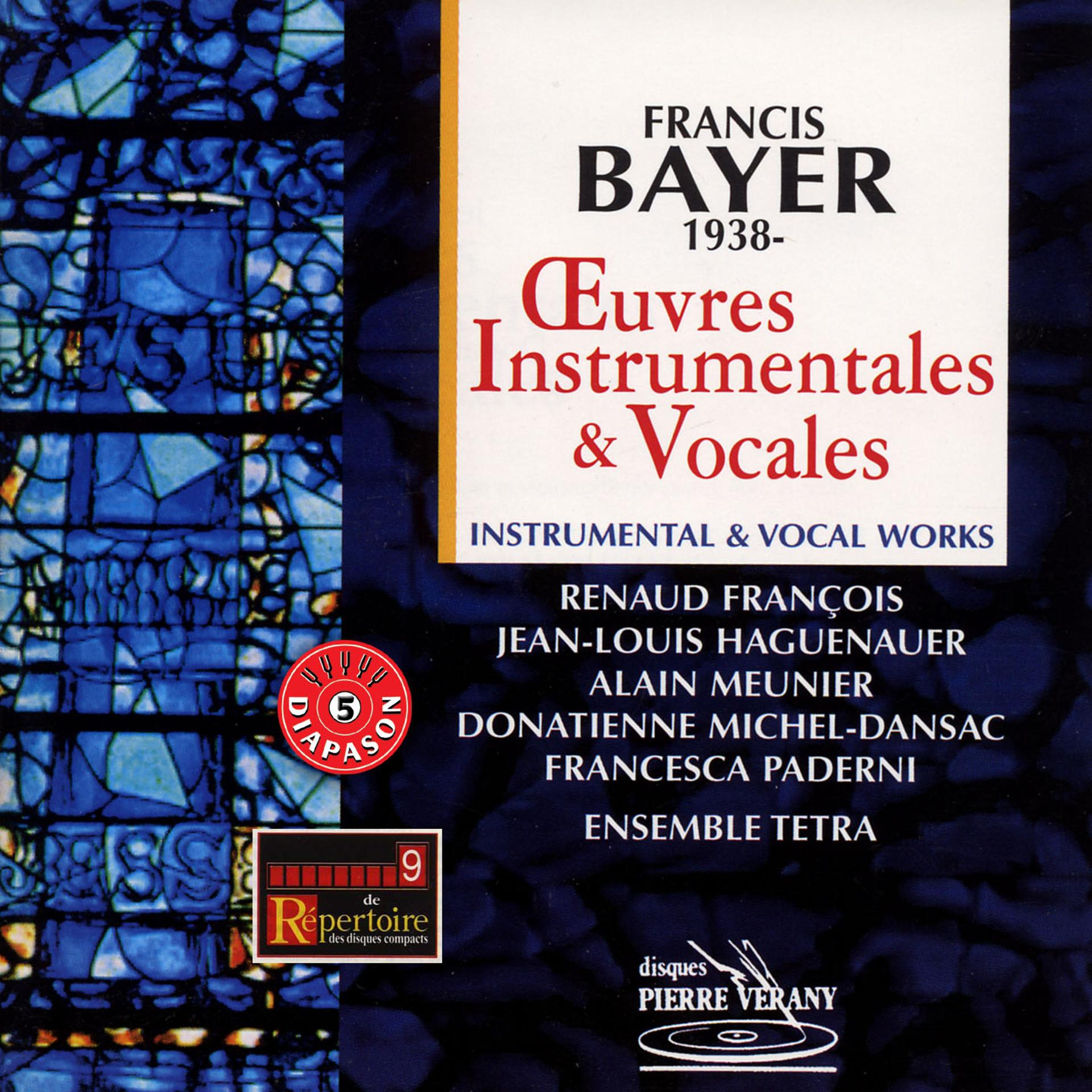 Постер альбома Bayer : œuvres instrumentales & vocales
