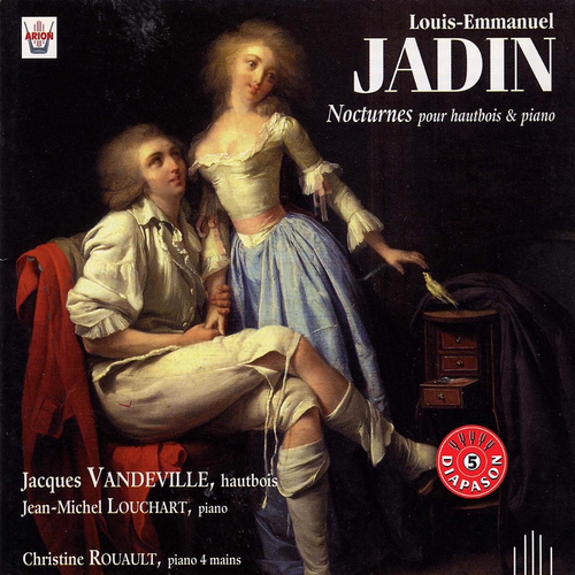 Постер альбома Jadin : Nocturnes pour hautbois & piano