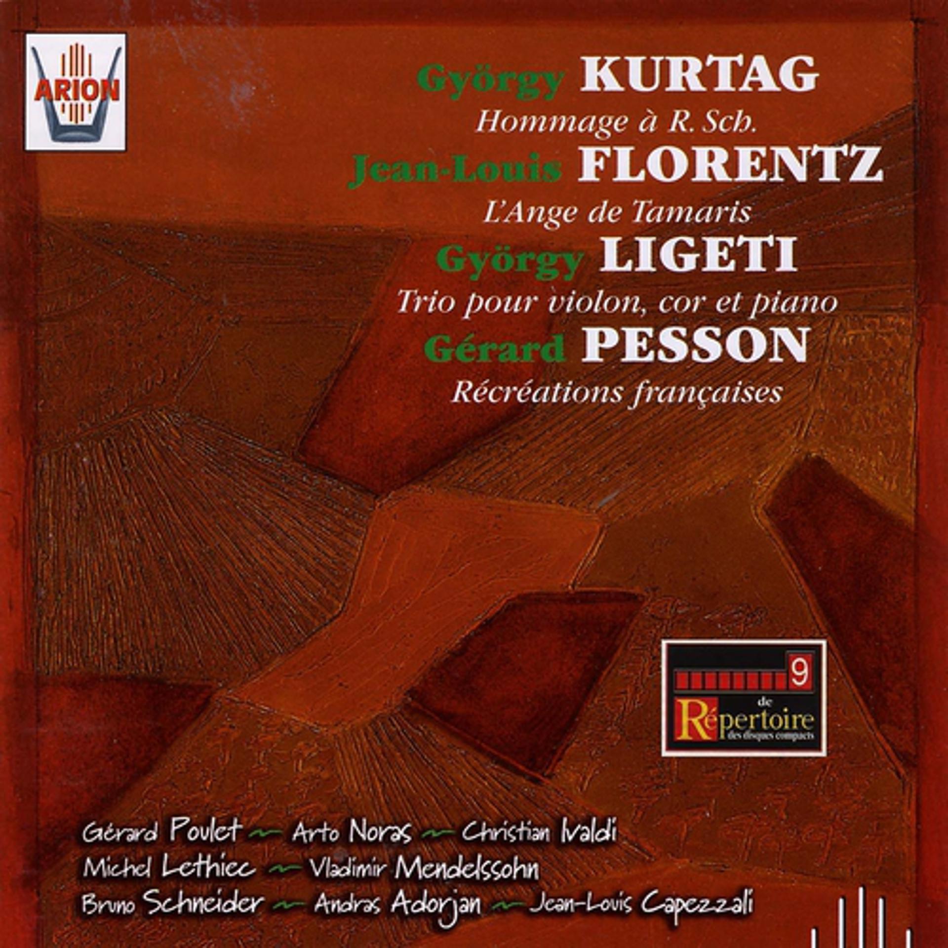 Постер альбома Kurtag,  Florentz, Ligeti, Pesson