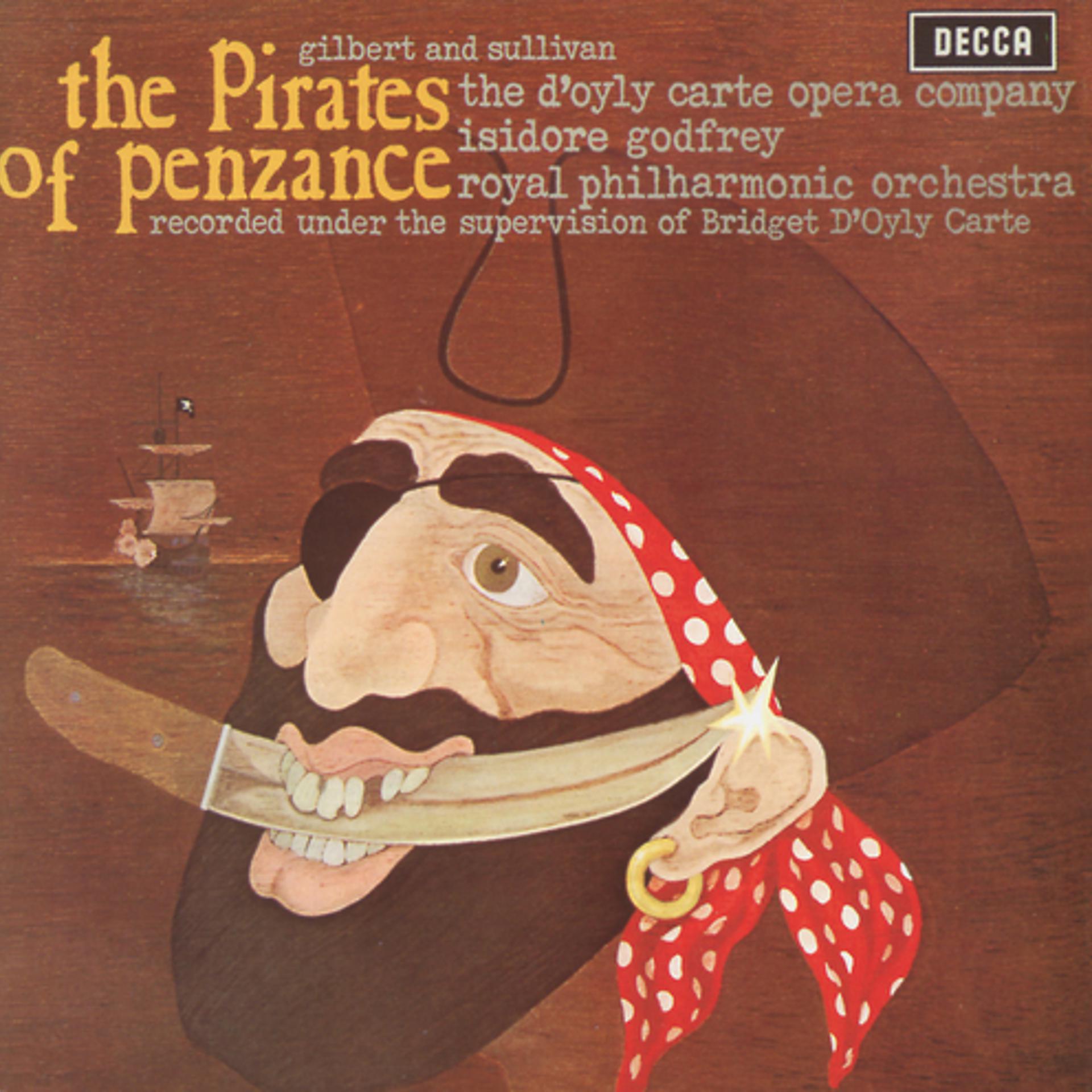 Постер альбома Gilbert & Sullivan: The Pirates of Penzance