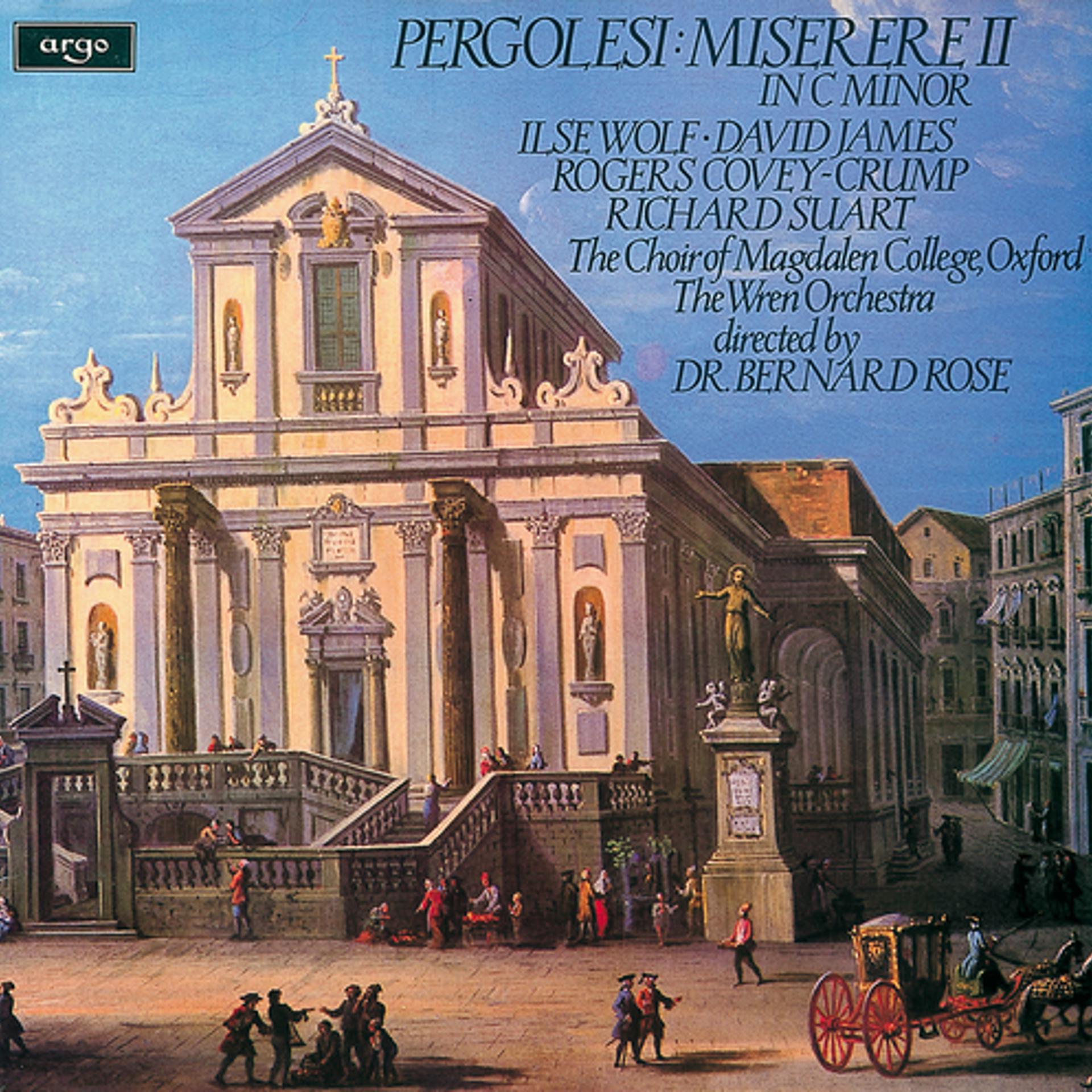 Постер альбома Pergolesi: Miserere in C minor