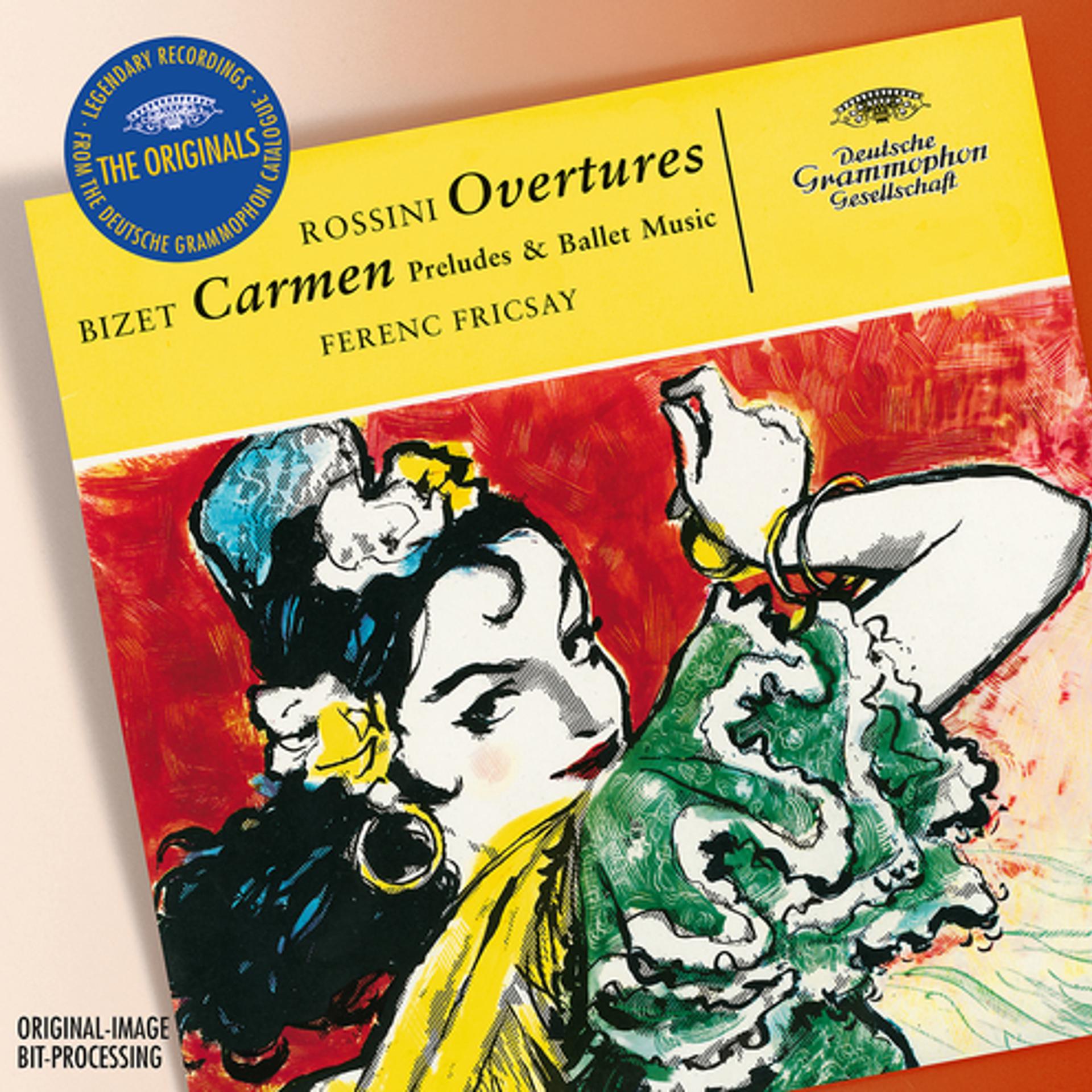 Постер альбома Rossini: Overtures; Bizet: Carmen-Suite