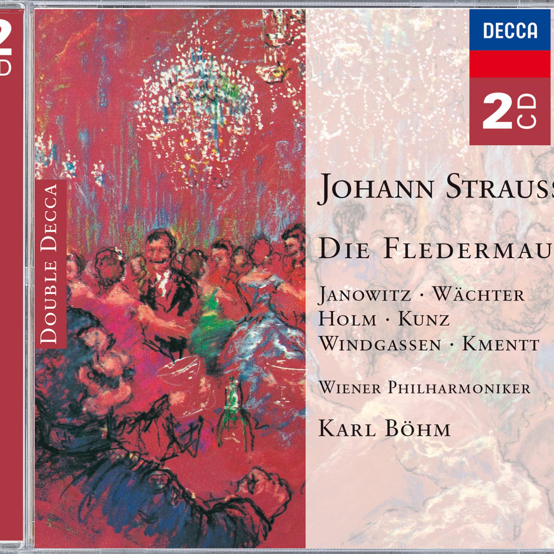 Постер альбома Strauss, J.: Die Fledermaus