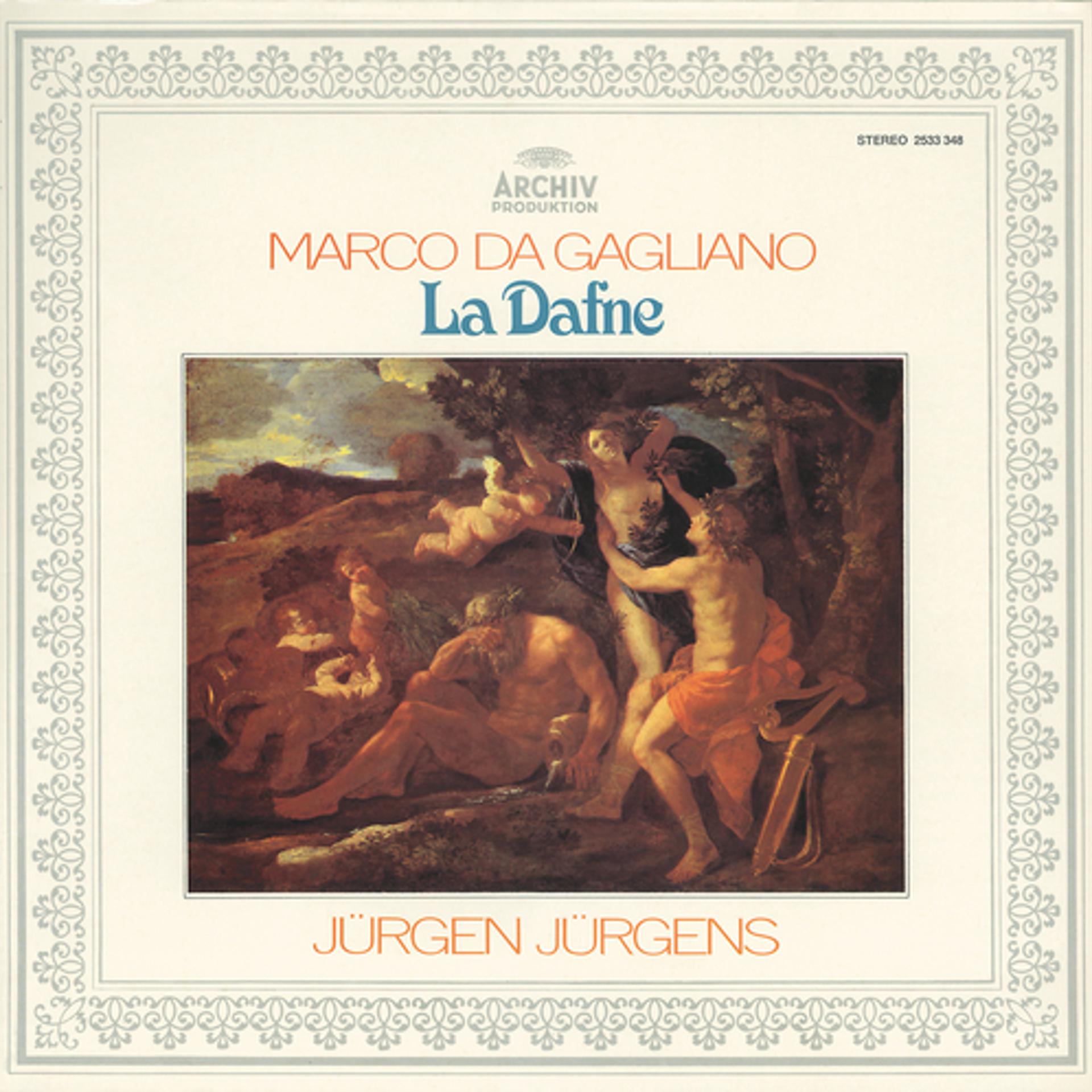 Постер альбома Gagliano: La Dafne