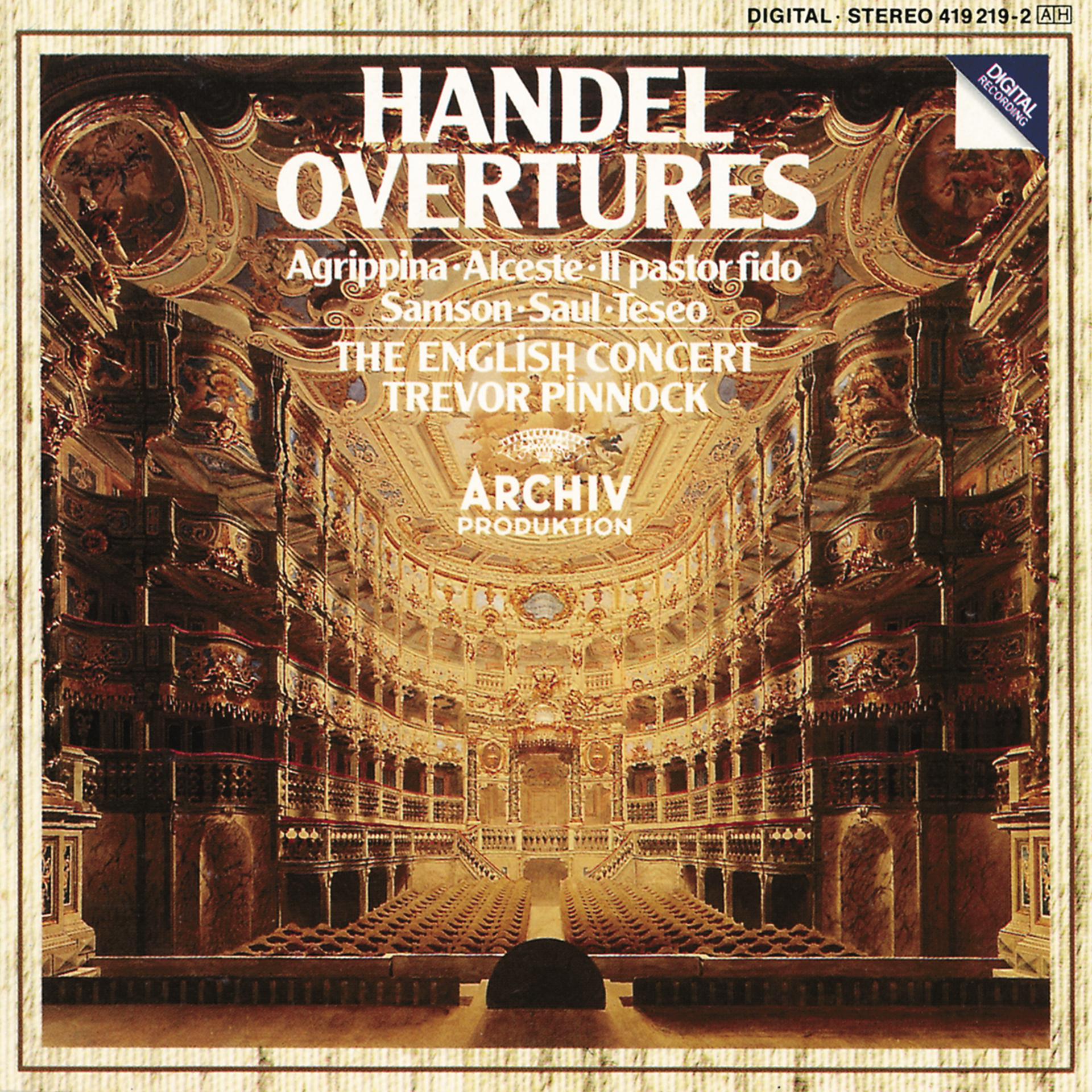 Постер альбома Handel: Overtures