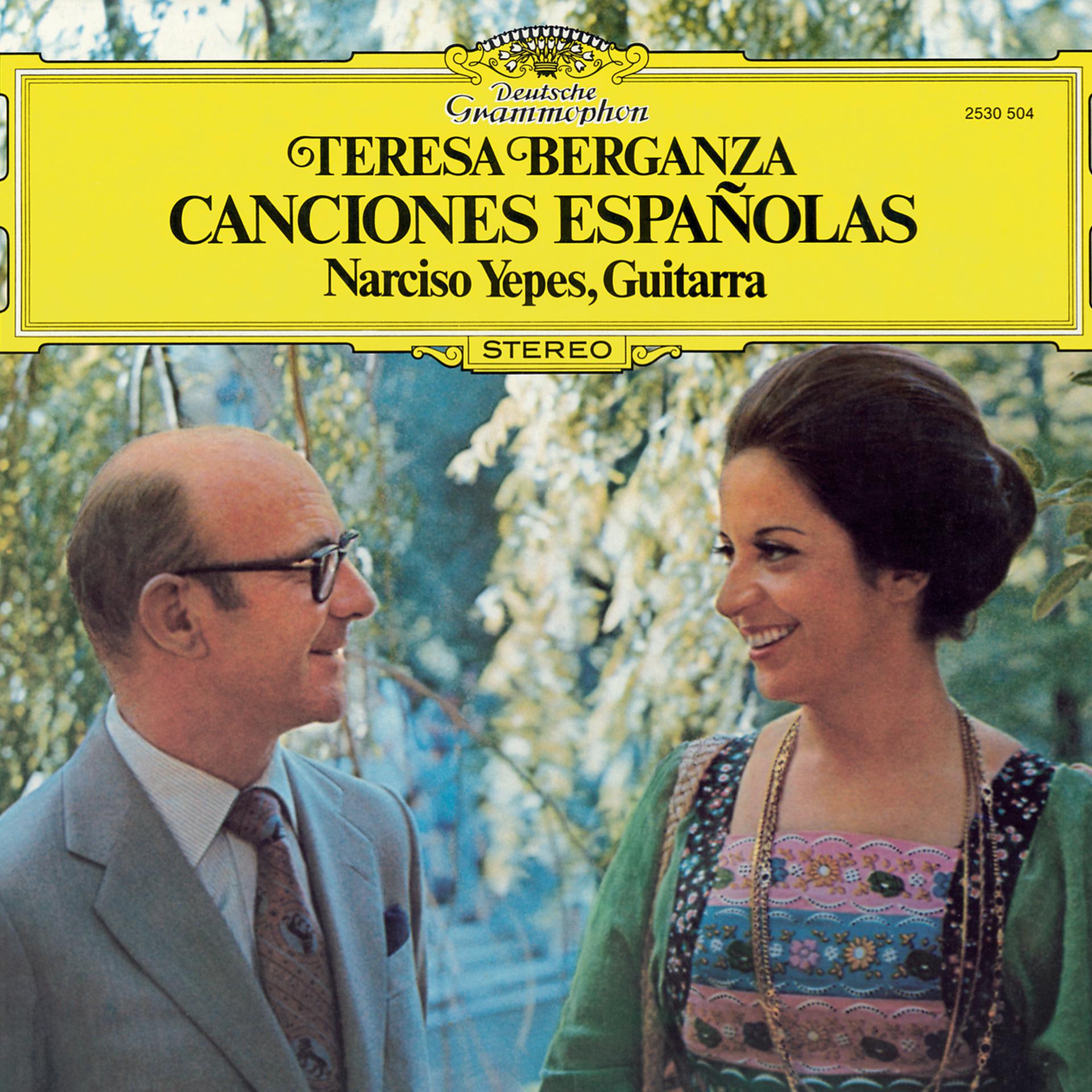 Постер альбома Teresa Berganza - Canciones Españolas