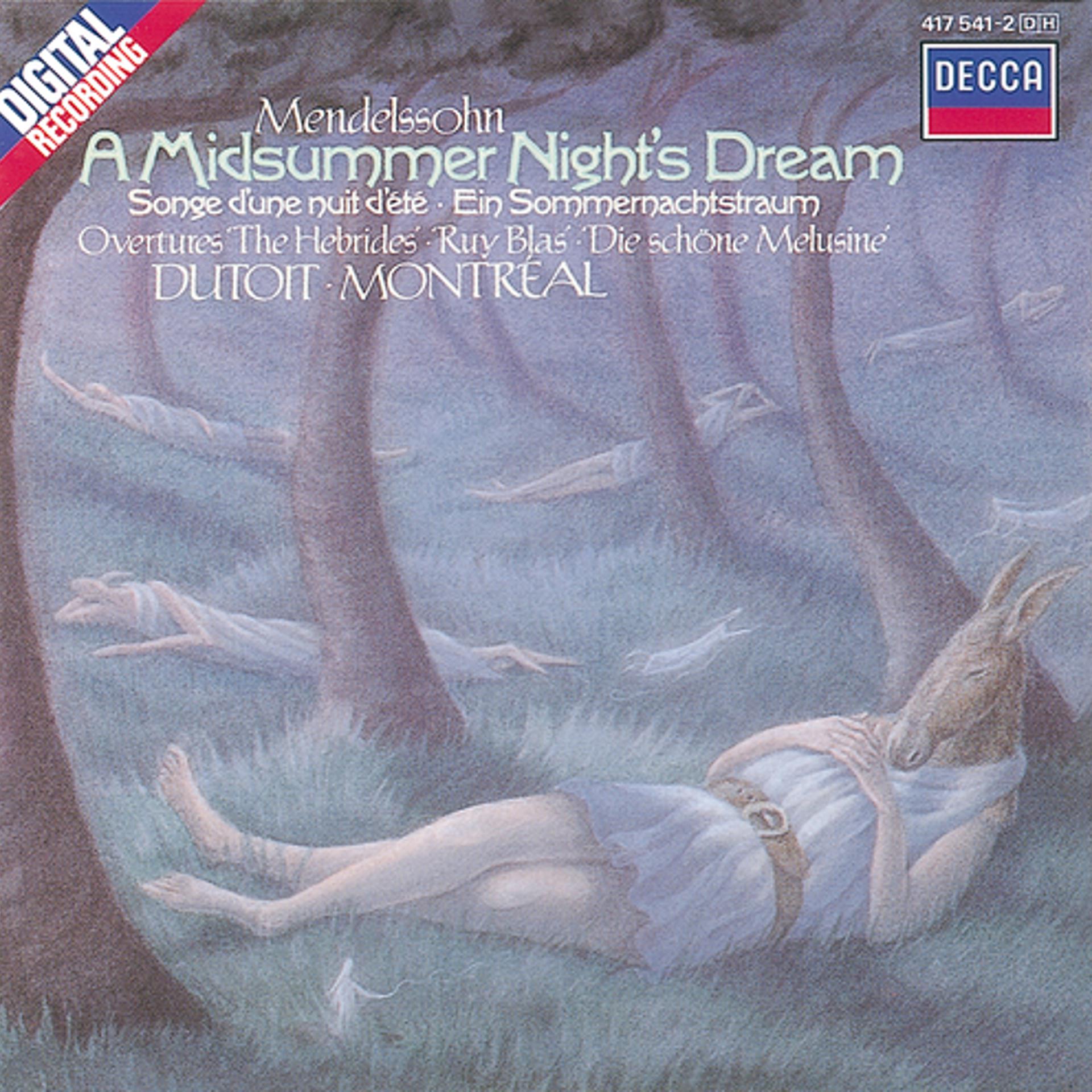 Постер альбома Mendelssohn: A Midsummer Night's Dream etc.