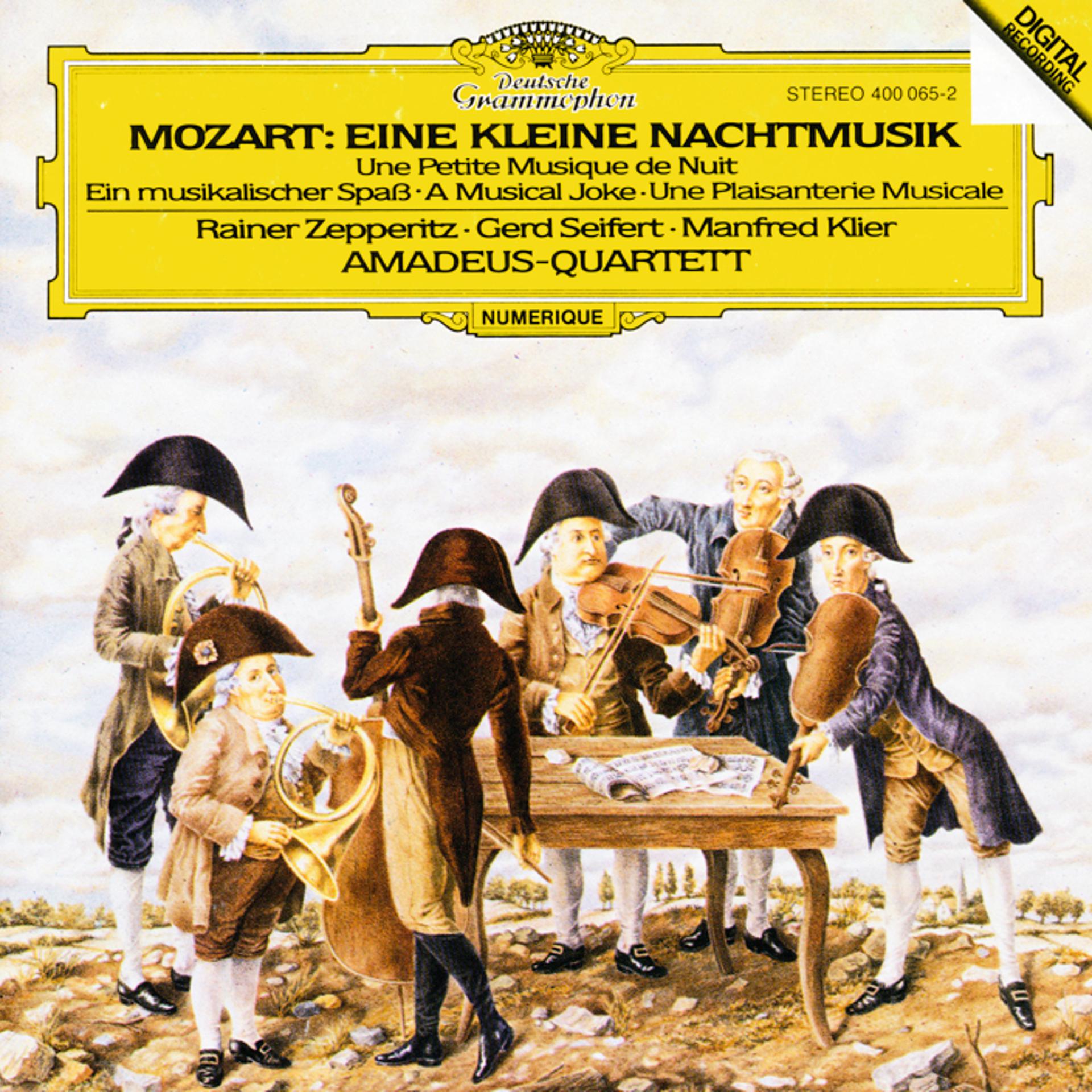 Постер альбома Mozart: Serenade In G Major K. 525 "Eine Kleine Nachtmusik"; Ein Musikalischer Spass K. 522