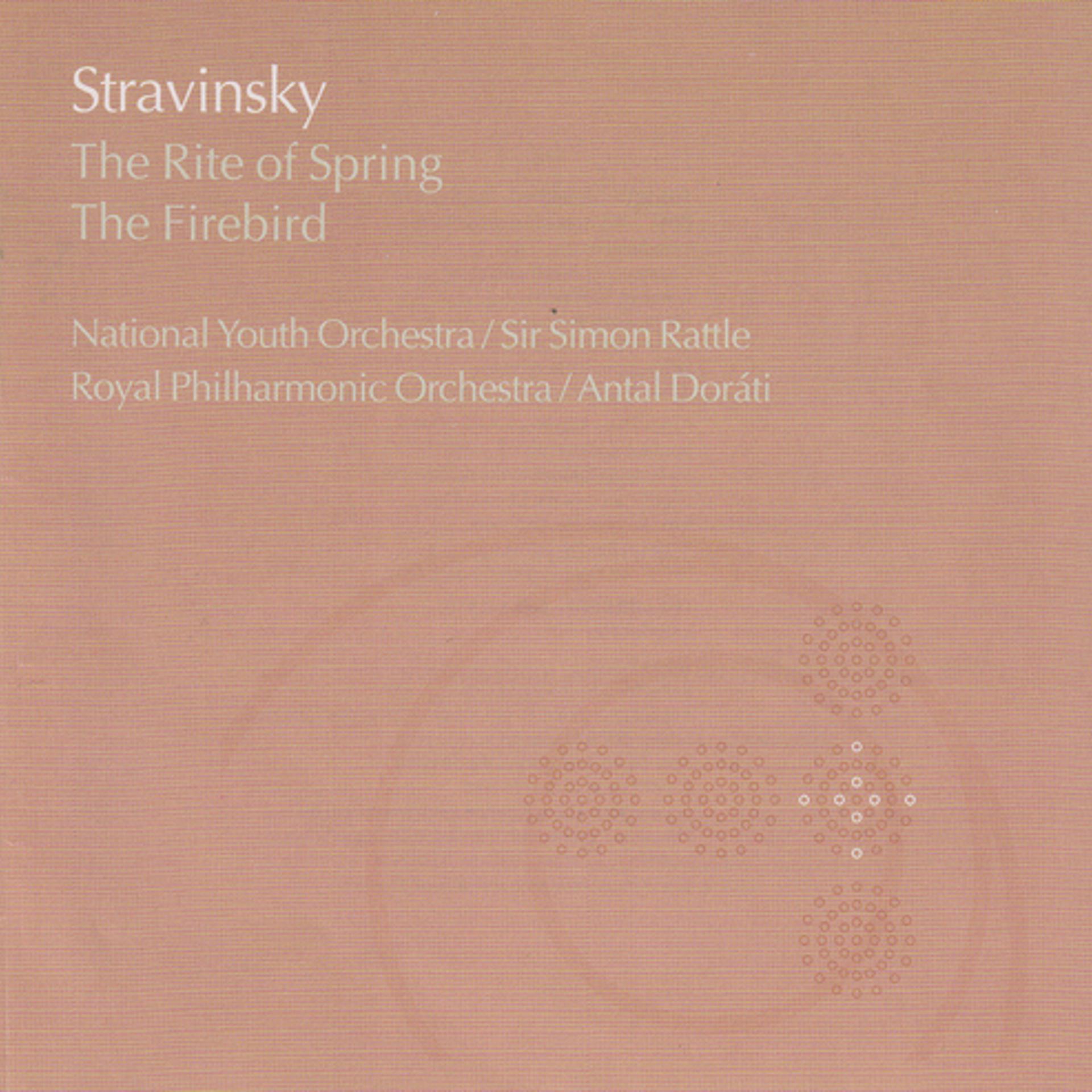 Постер альбома Stravinsky:The Rite of Spring/The Firebird