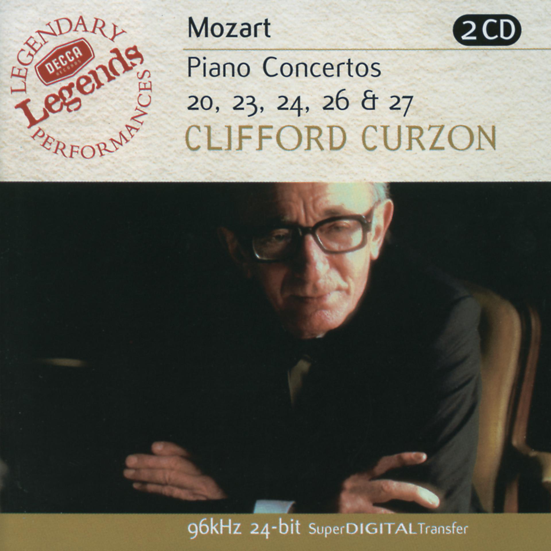 Постер альбома Mozart: Piano Concertos Nos.20,23,24,26 & 27