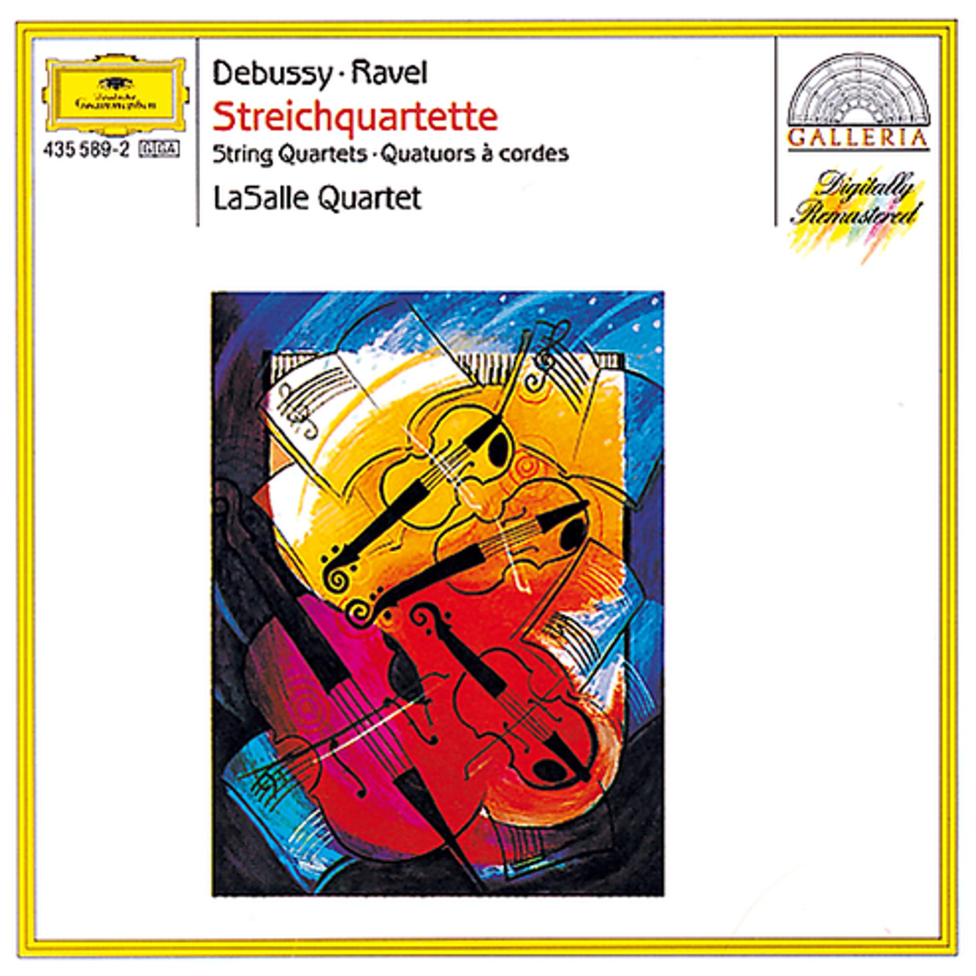 Постер альбома Debussy: String Quartet In G Minor, Op. 10 / Ravel: String Quartet In F Major