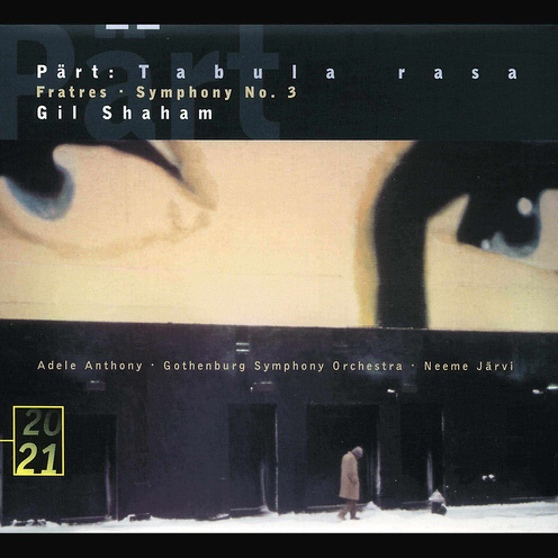 Постер альбома Pärt: Tabula rasa; Fratres; Symphony No.3