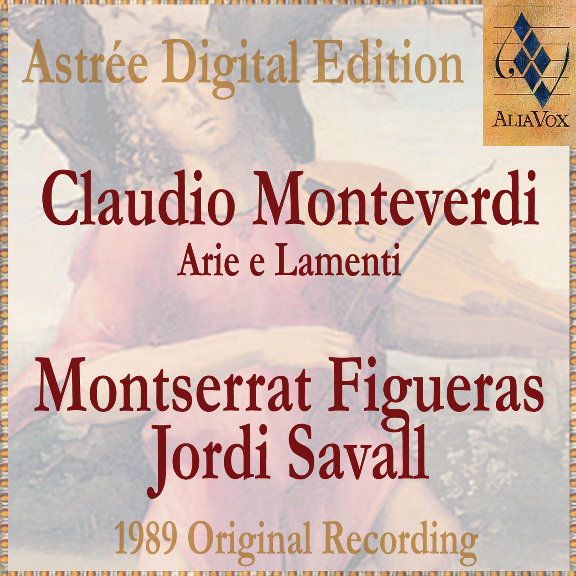 Постер альбома Claudio Monteverdi: Arie E Lamenti