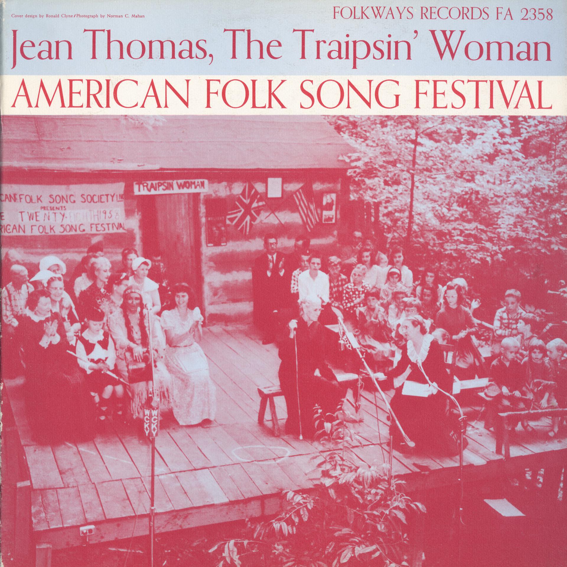 Постер альбома American Folk Song Festival: Jean Thomas, The Traipsin' Woman