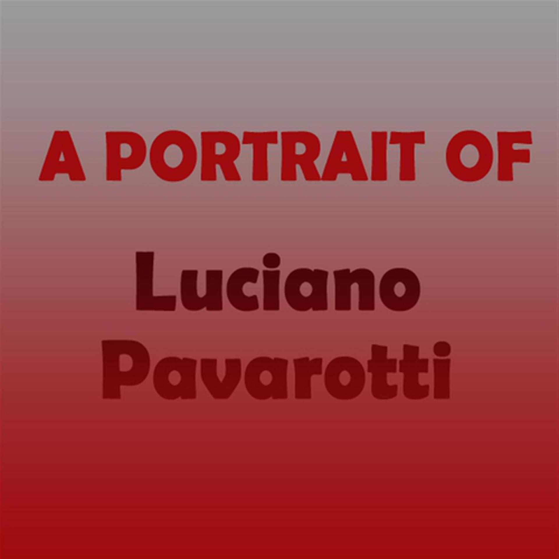 Постер альбома A Portrait of Pavarotti