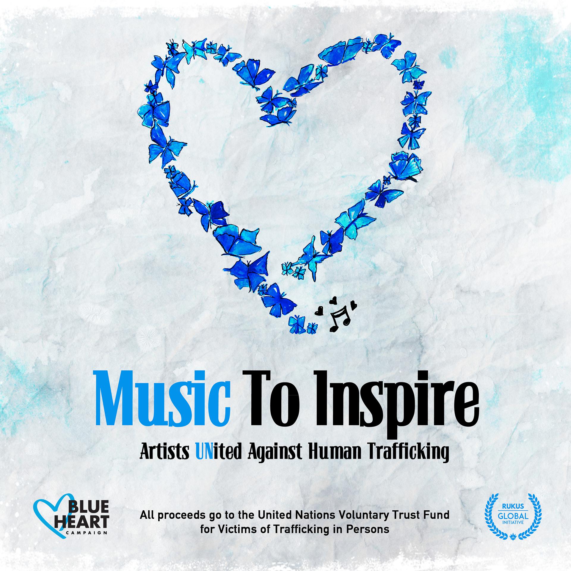 Постер альбома Music to Inspire - Artists United Against Human Trafficking