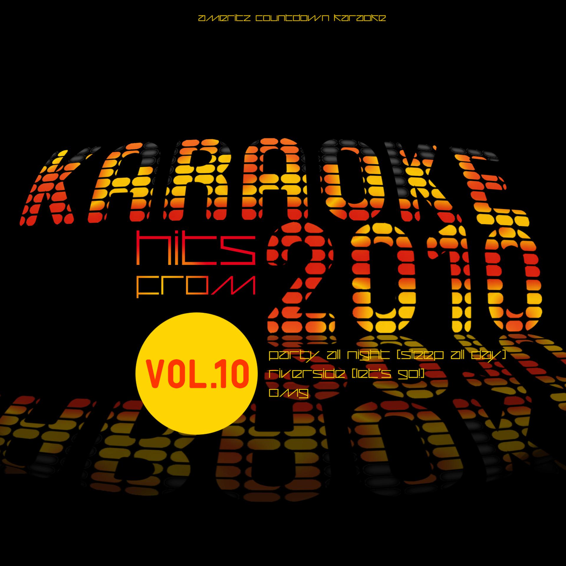 Постер альбома Karaoke Hits from 2010, Vol. 10