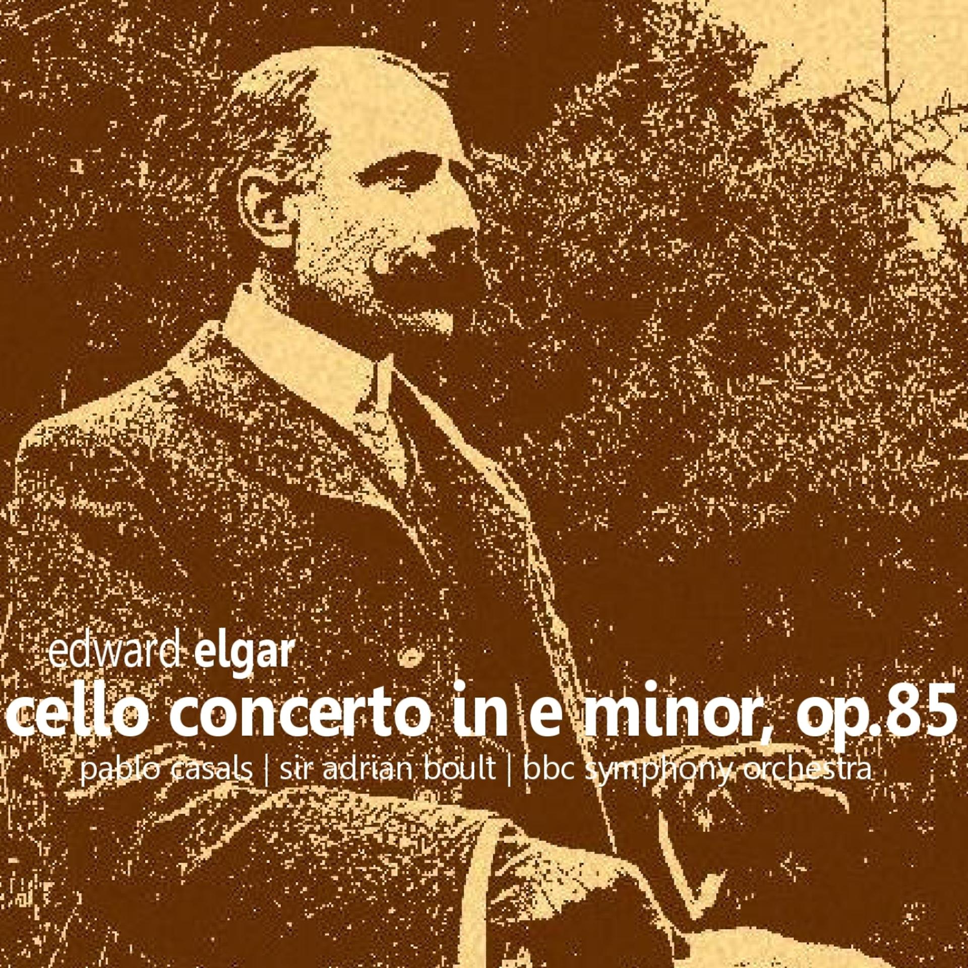 Постер альбома Elgar: Cello Concerto in E minor