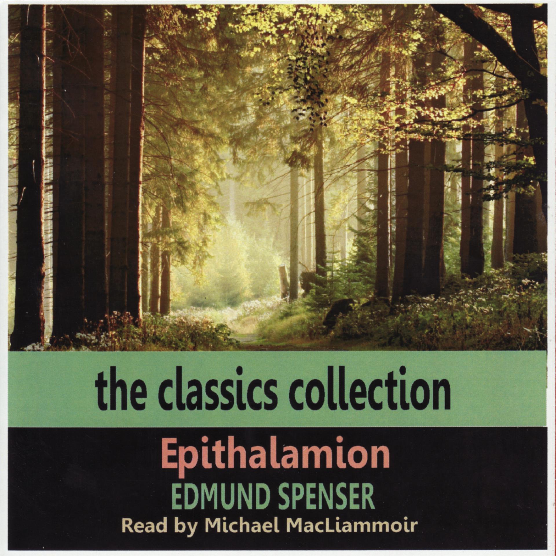 Постер альбома Epithalamion By Edmund Spenser