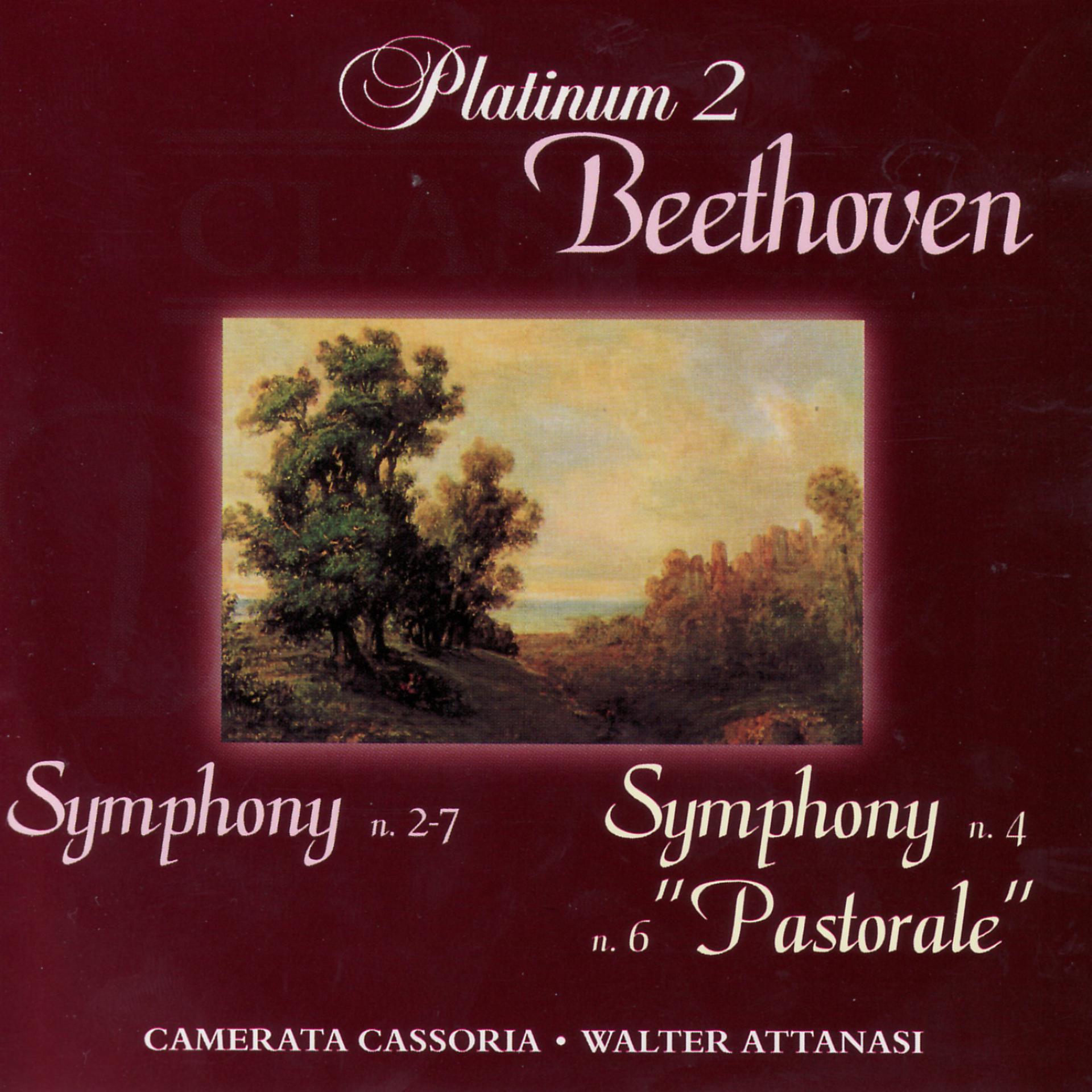 Постер альбома Beethoven: Symphonies n. 2 - 7 / Symphony n. 4 - 6 Pastorale