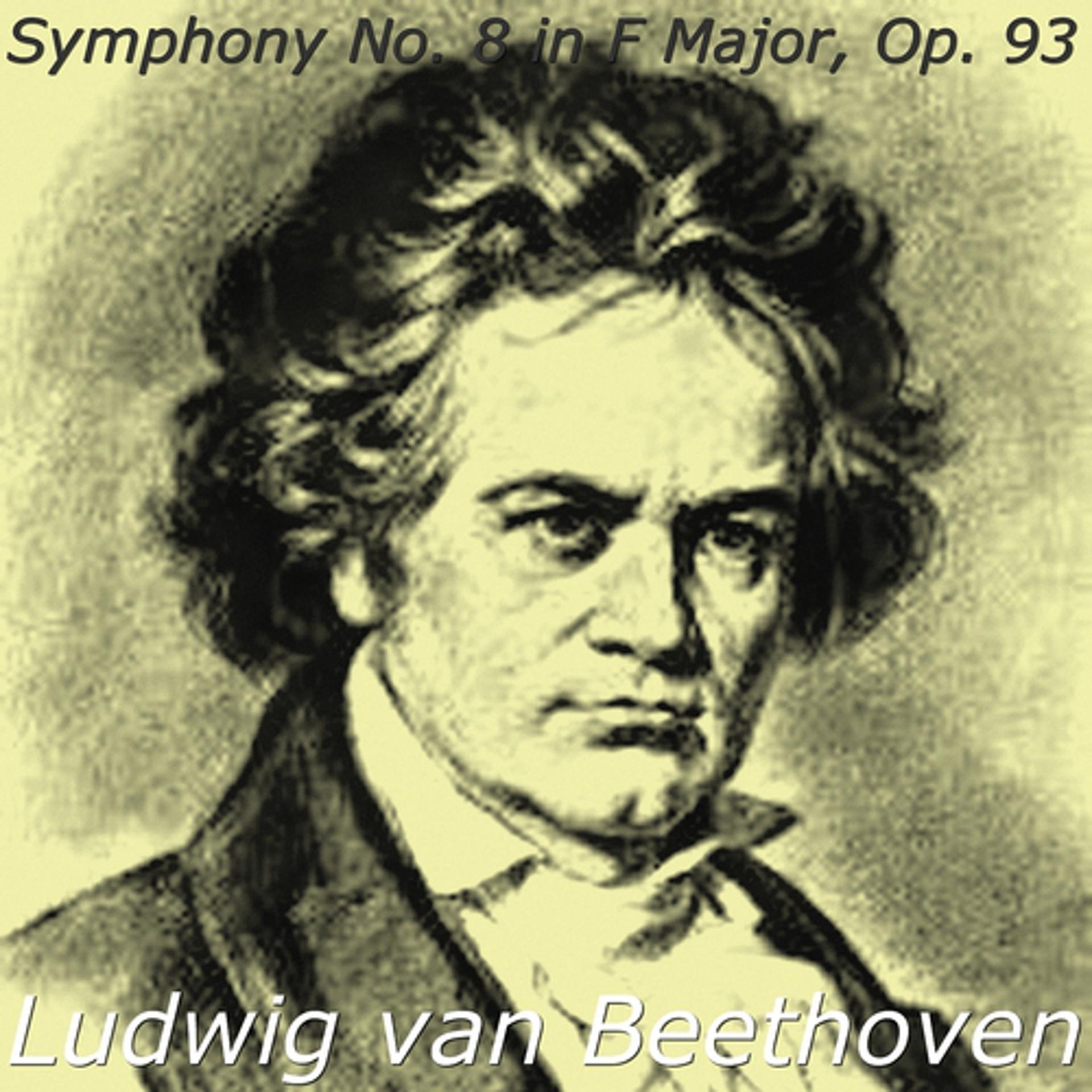 Постер альбома Beethoven: Symphony No. 8, in F Major, Op. 93