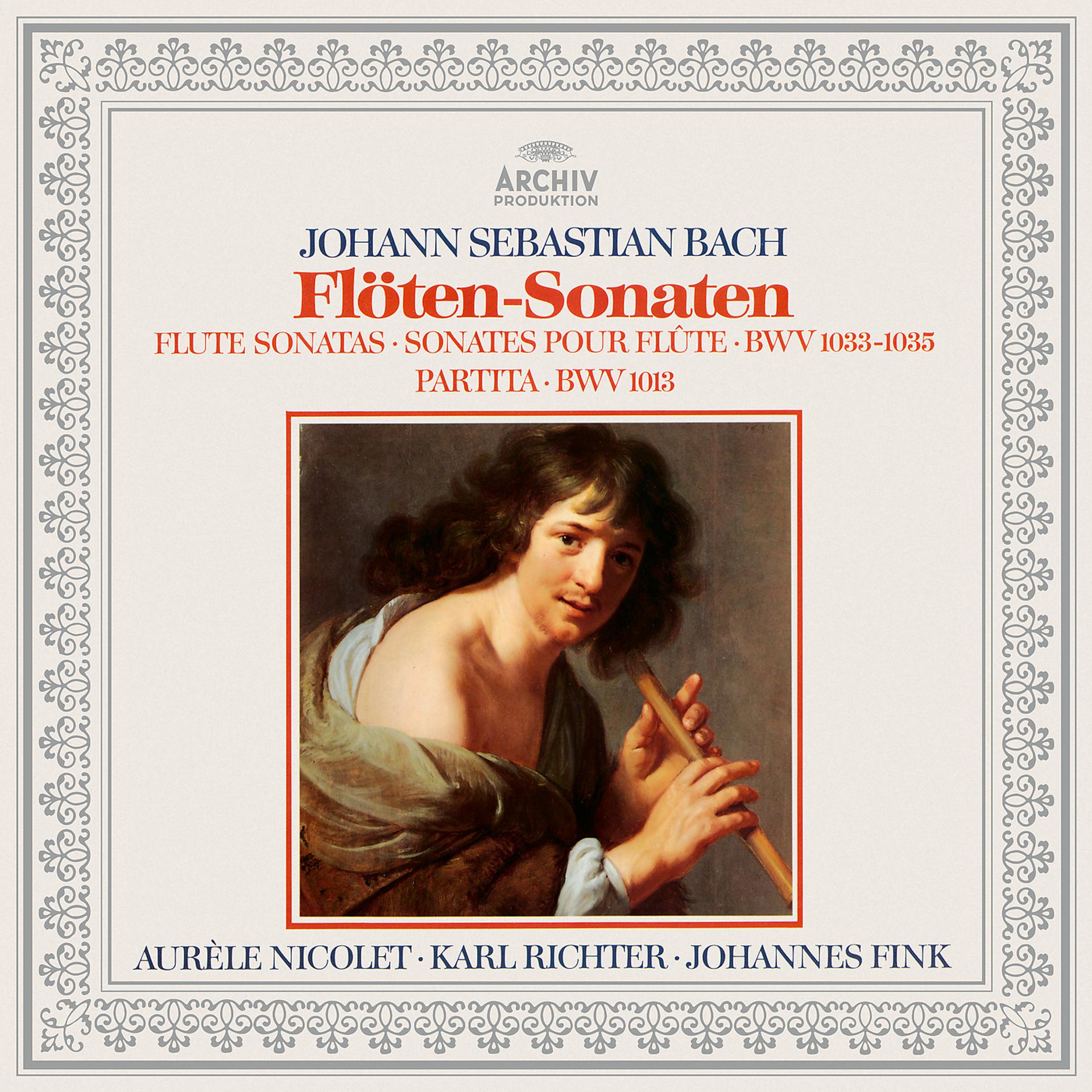 Постер альбома Bach: Partita BWV 1013, Flute Sonatas BWV 1033, 1034 & 1035