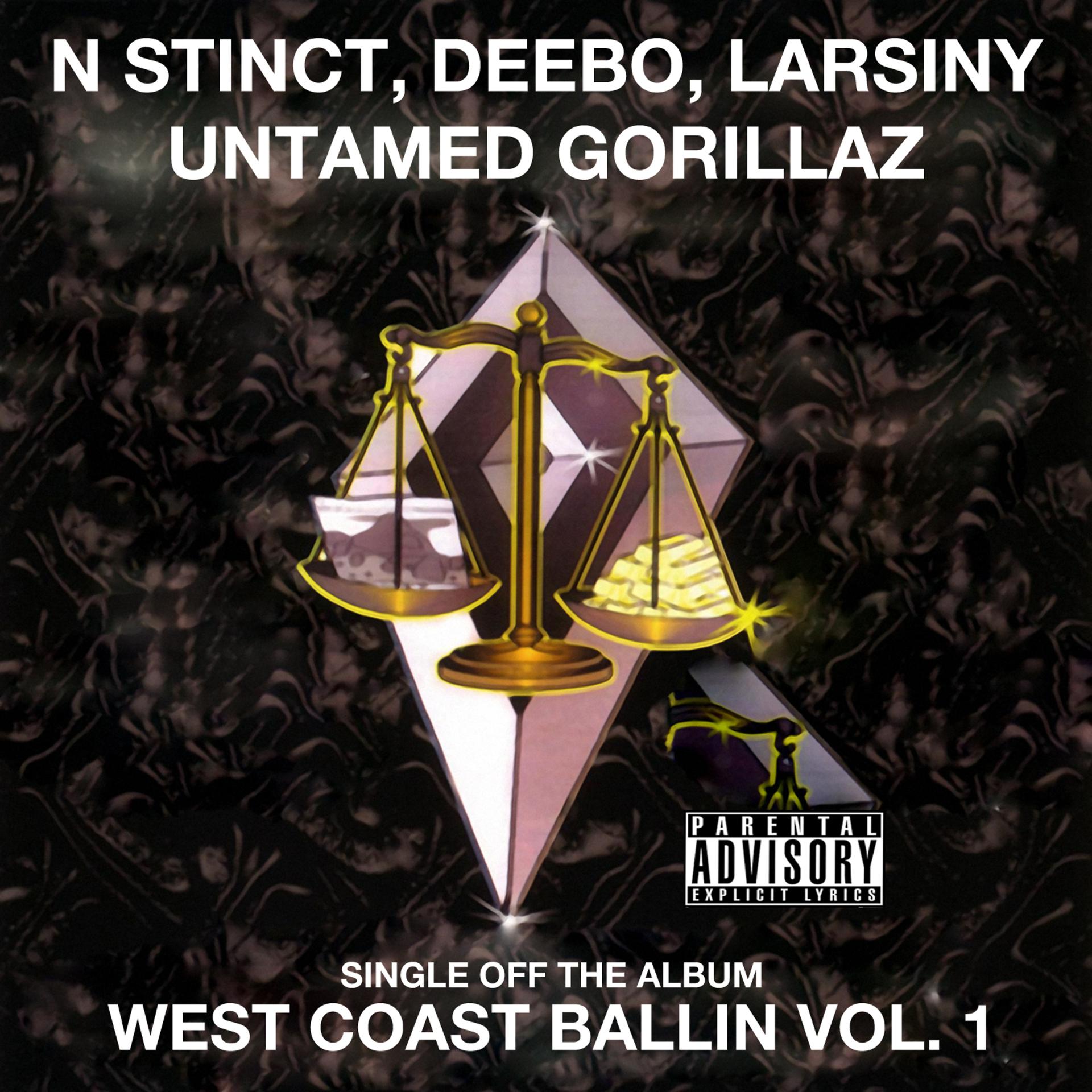 Постер альбома Untamed Gorillaz: West Coast Ballin, Vol. 1