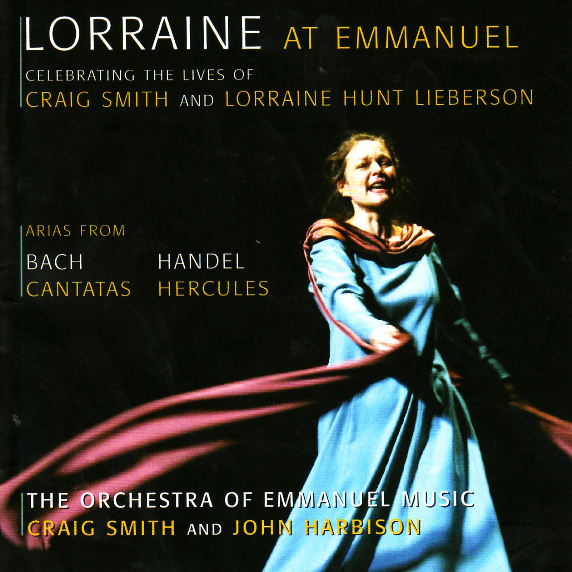 Постер альбома Lorraine Hunt Lieberson at Emmanuel