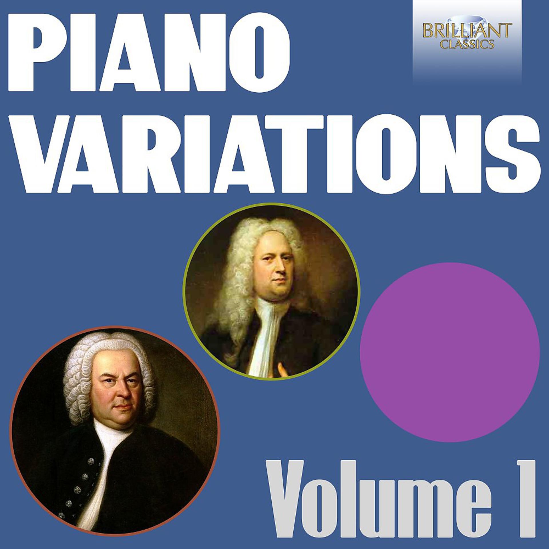 Постер альбома Piano Variations, Vol. 1 (J.S. Bach & Handel)