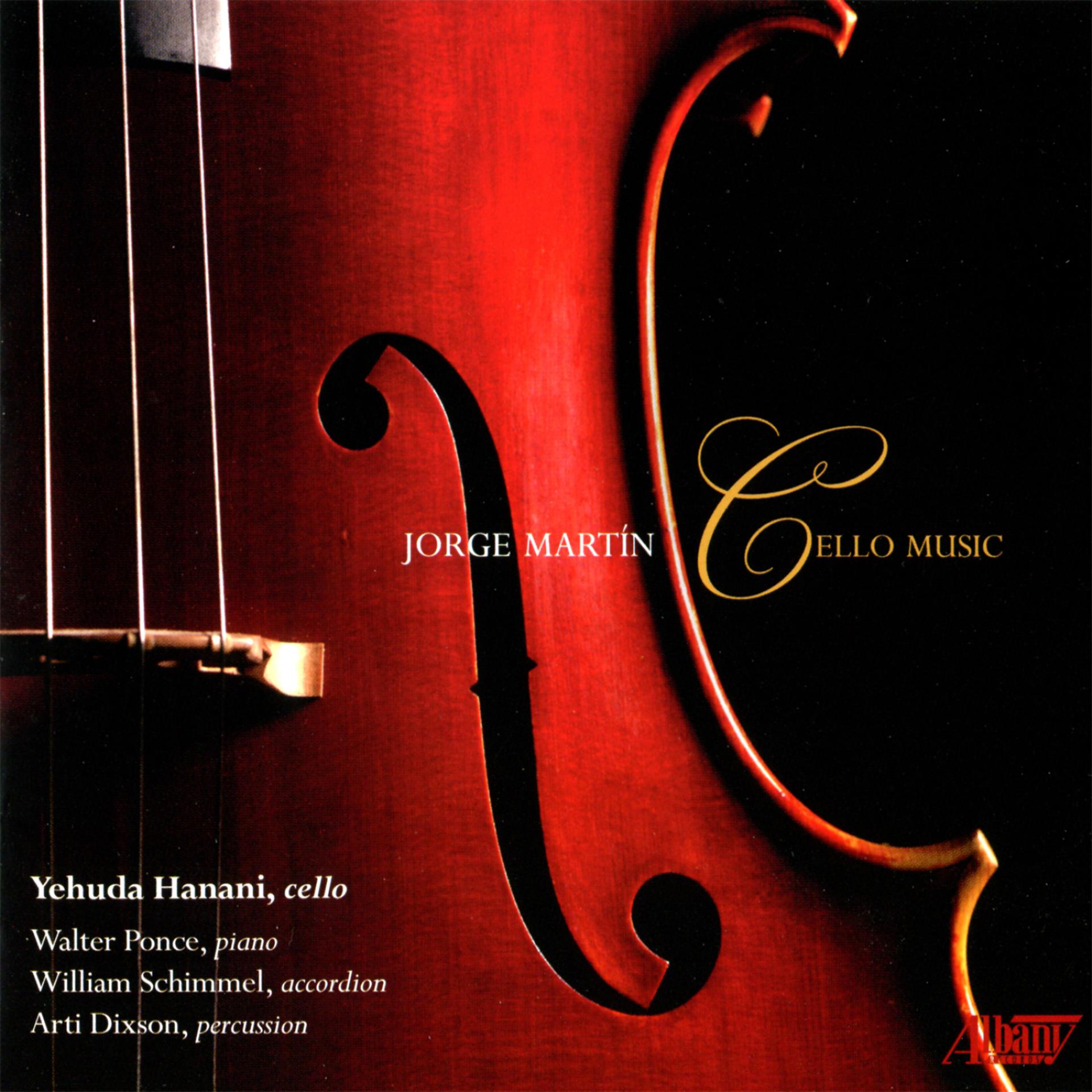 Постер альбома Jorge Martin: Cello Music