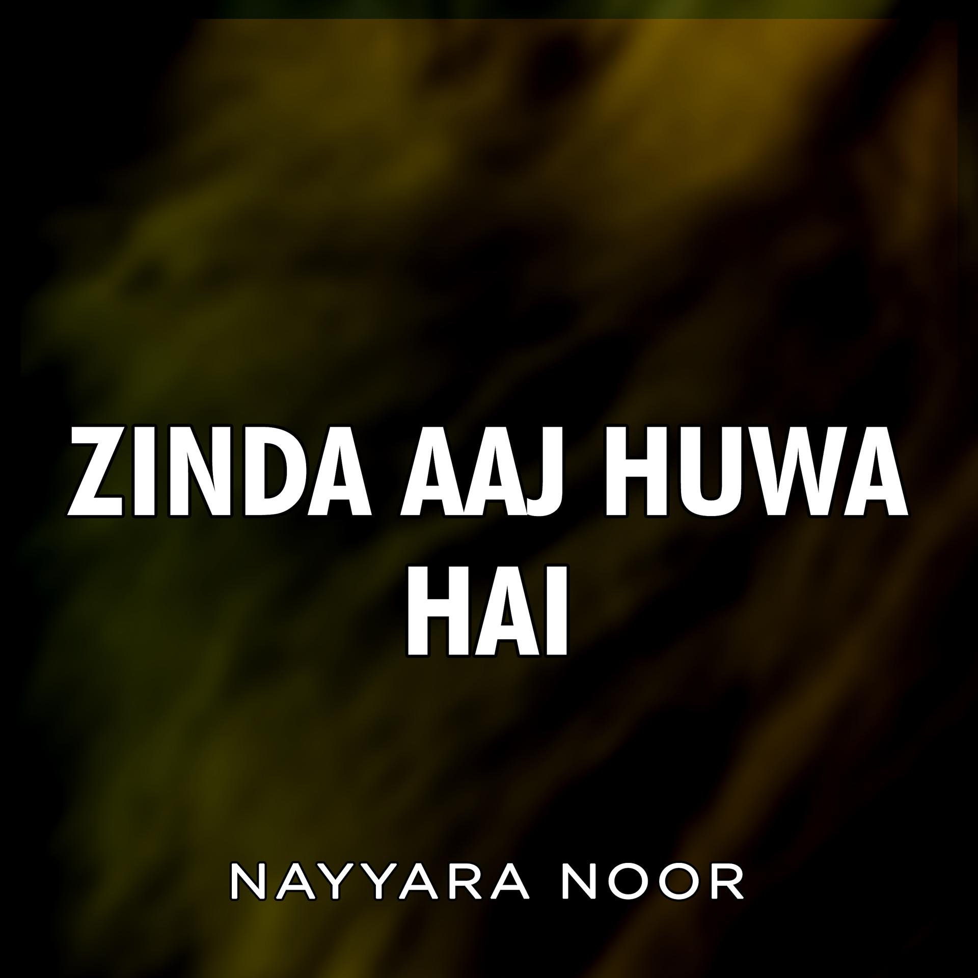 Постер альбома Zinda Aaj Huwa Hai