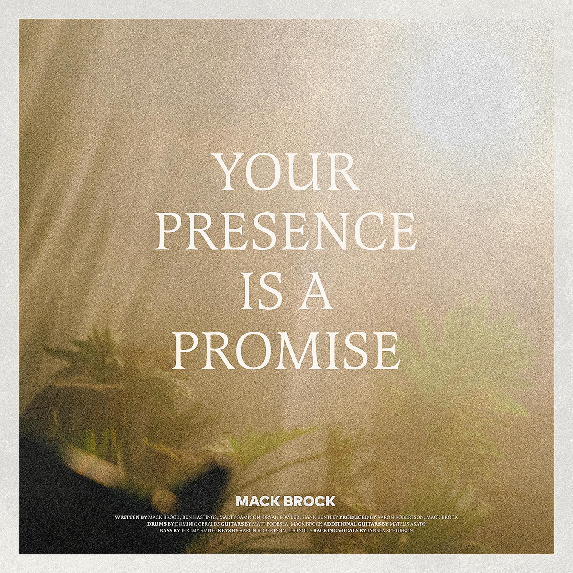 Постер альбома Your Presence Is A Promise